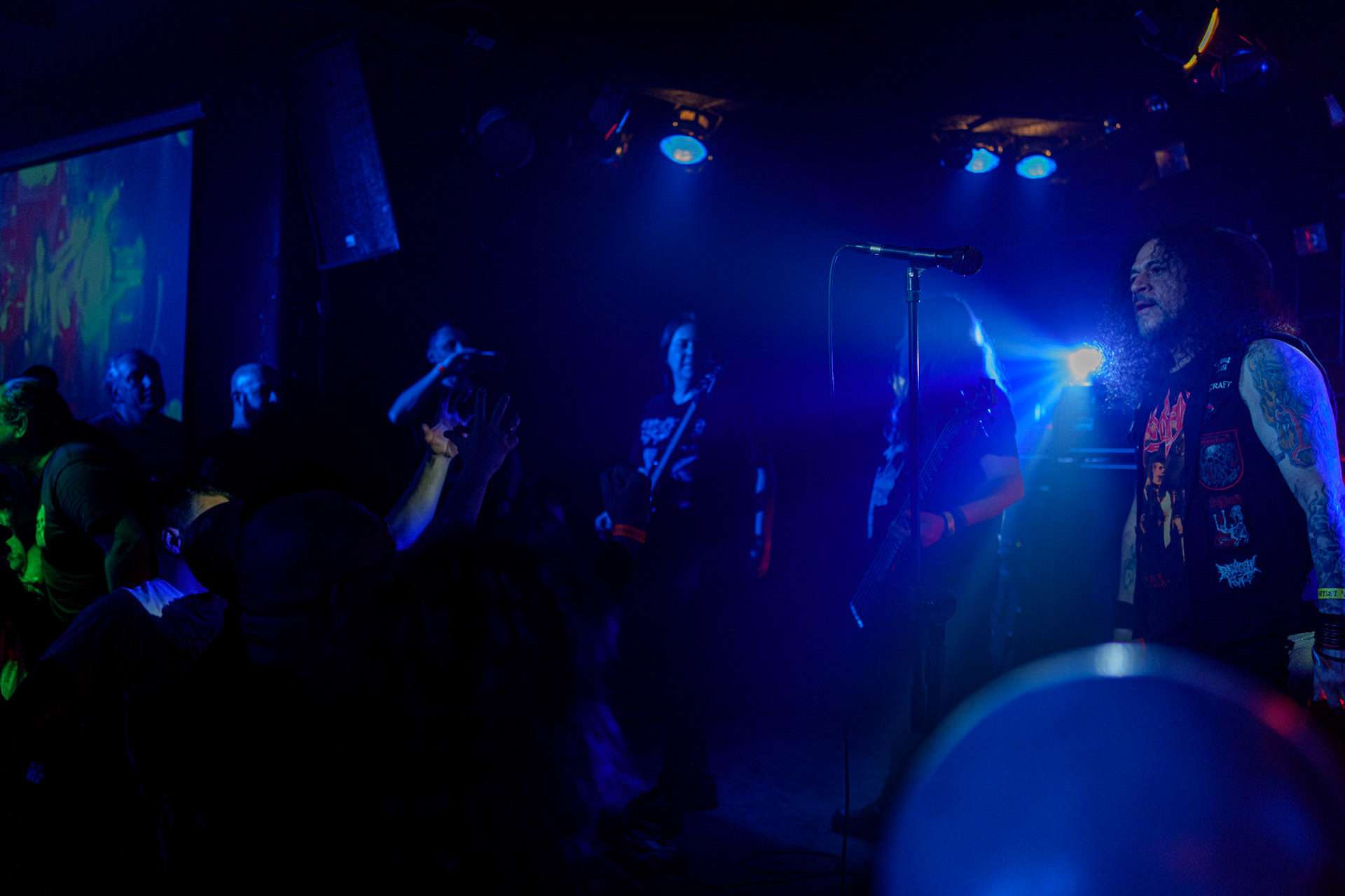 17.03.2023 - MASACRE (death metal, Kolumbia) - Warszawa - VooDoo klub.Left Hand Sounds. fot. Andrzej Wasilkiewicz/kaziq.com