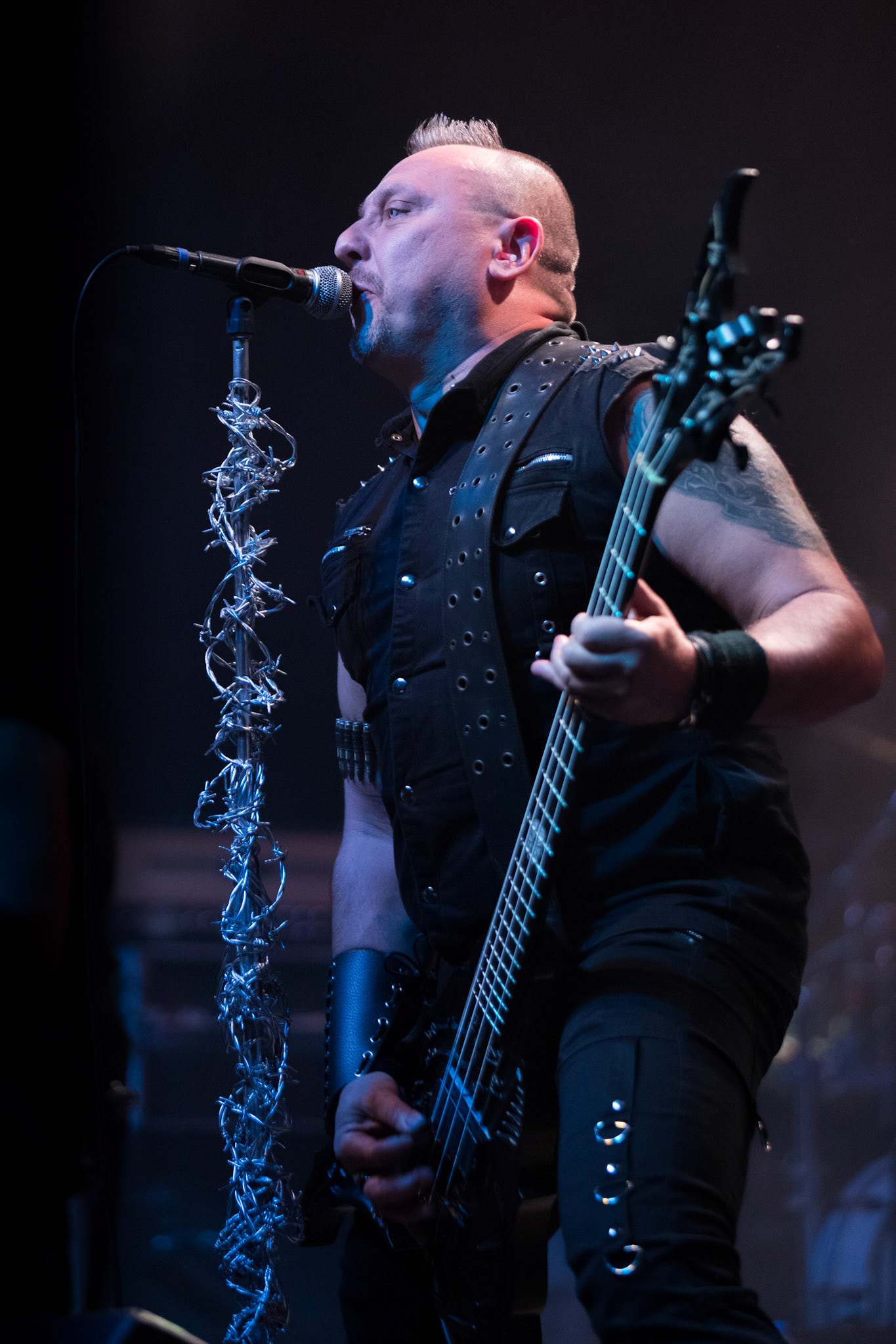 Legendy Metalu QUO VADIS - Thrash Metal - koncert Legendy Metalu w warszawskiej Progresji,
Tomasz "Skaya" Skuza - bass/vocal
Ian "Źdźbło" Bemolator- guitar
Mateusz "Matek" Lazar - guitar
Szymon "Sajmon" Synówka - drums
fot. Andrzej kaziq Wasilkiewicz