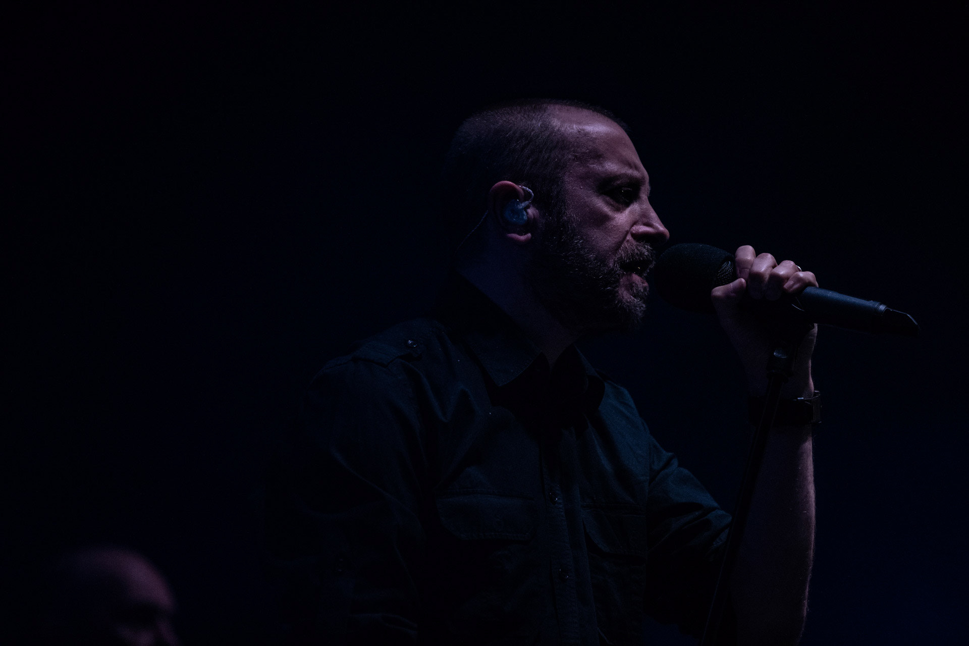 16.09.2021 Paradise Lost - koncert  Krakow, Hype Park,Knock Out Production, Nuclear Blast, n/z Nick Holmes – wokal,Fot. Andrzej Wasilkiewicz/Reporter