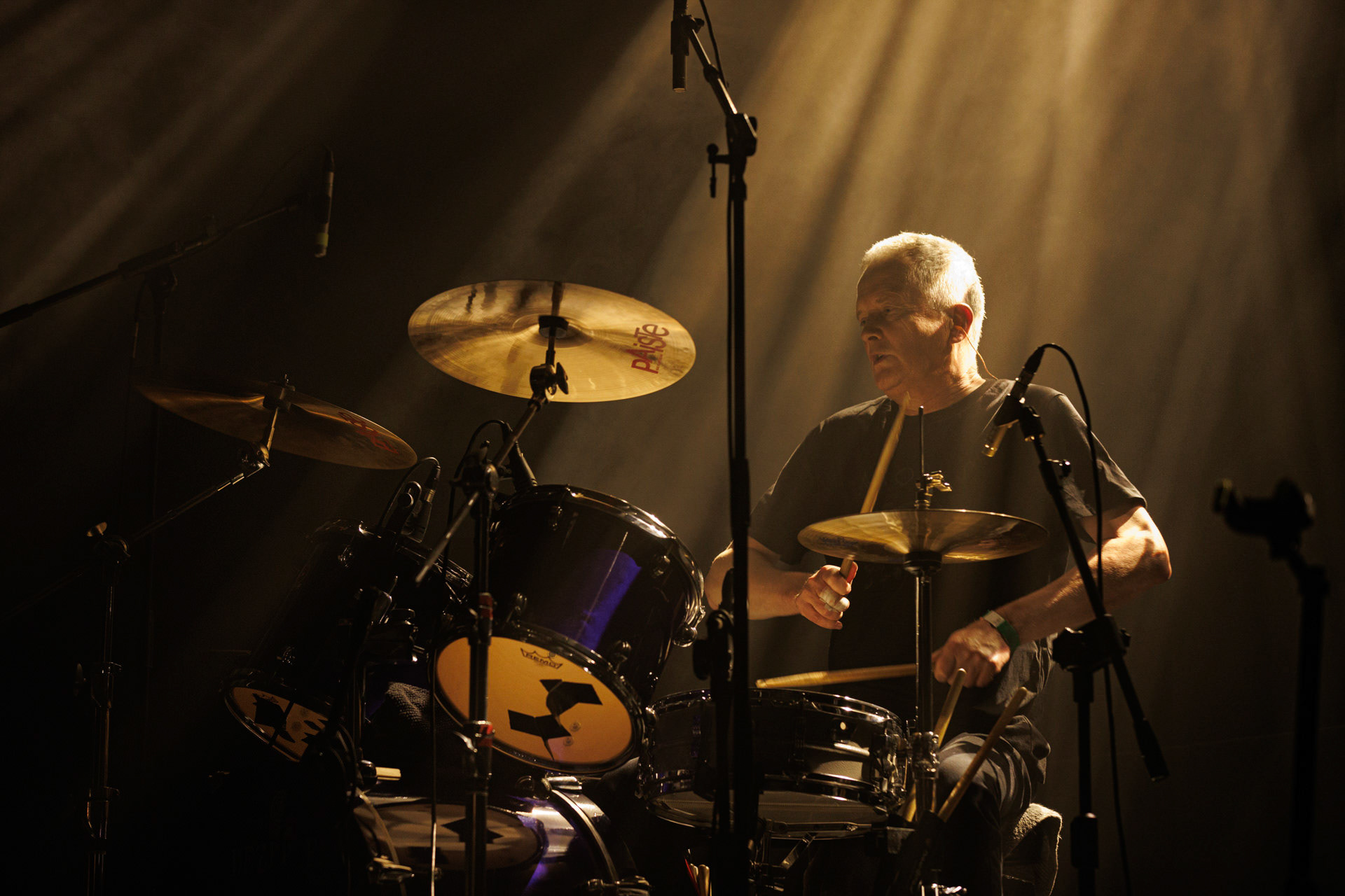 16.11.2021 Dezerter - 40 lecie,koncert Warszawa Palladium. N/z Krzysiek Grabowski perkusja,Dezerter, SS20, Punk, Punkrock, hardcore, rock.fot. Andrzej Wasilkiewicz/REPORTER