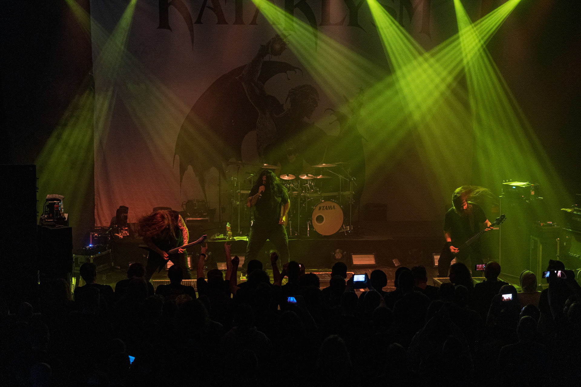 14.04.2023 Kataklysm - kanadyjski melodic death metal. Knock Out Productions, klub Progresja Warszawa. fot. Andrzej Wasilkiewicz/kaziq.com