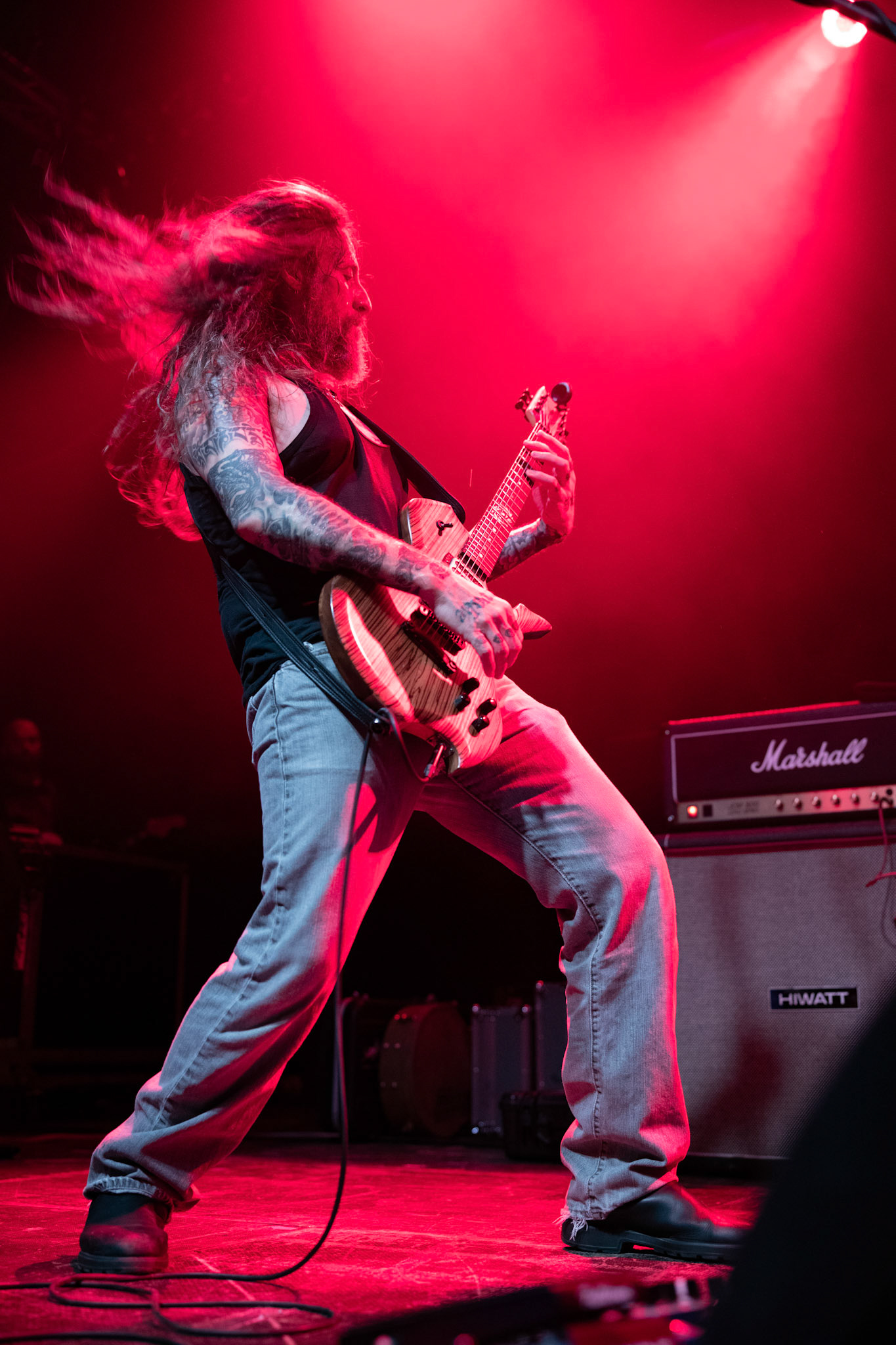 YOB - USA Eugene - Doom metal stoner metal post-metal
Mike Scheidt - wokal gitara,
Travis Foster - perkusja,
Aaron Rieseberg - bass, Produkcja Knock Out Productions, fot. Andrzej kaziq Wasilkiewicz/Reporter