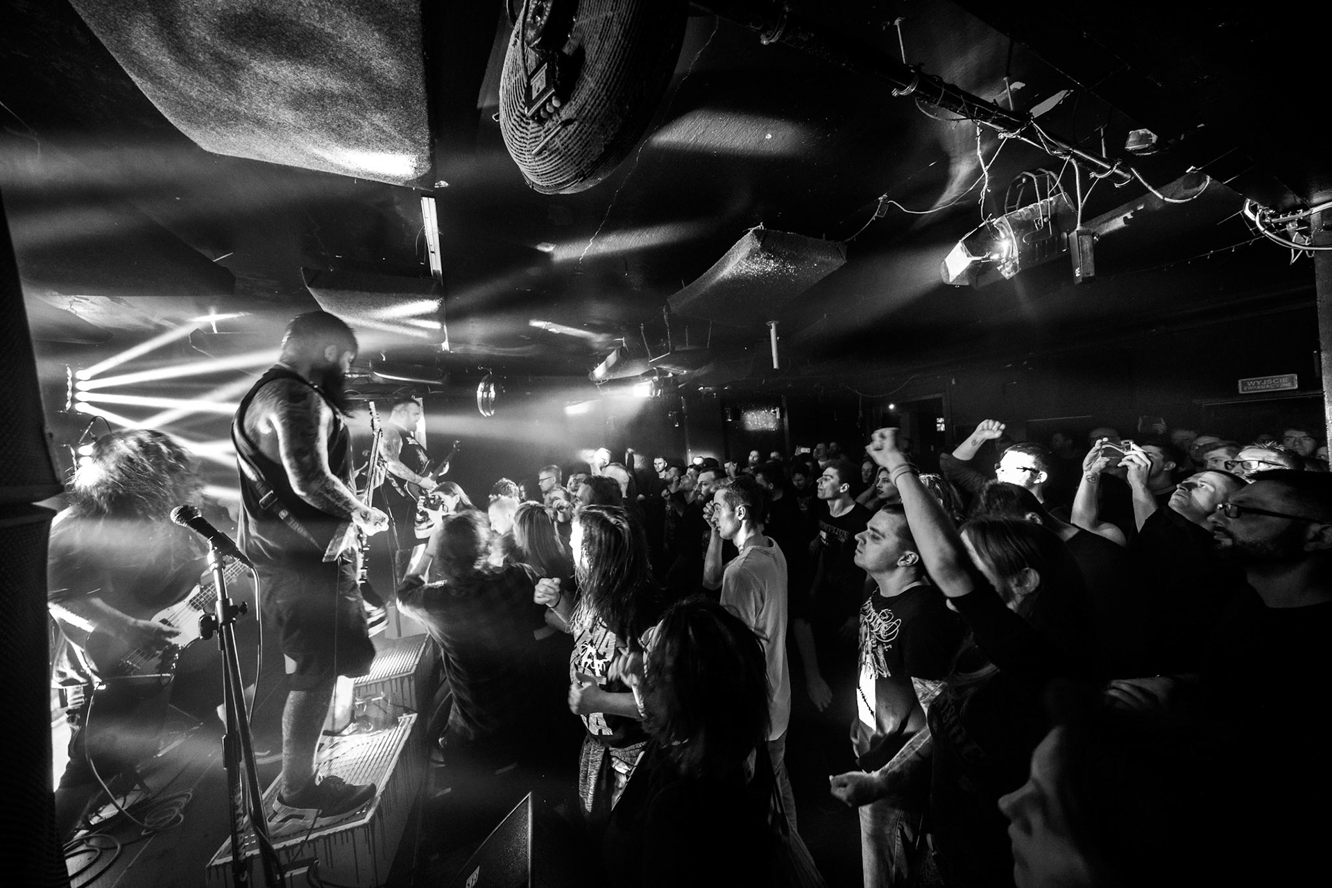 Frontside koncert w Warszawie, trasa Innowiercy Tour 2019
metal, hardcore, deathmetal,
n/z Mariusz Dzwonek gitara 
Knock Out Productions
fot. Andrzej Wasilkiewicz/REPORTER