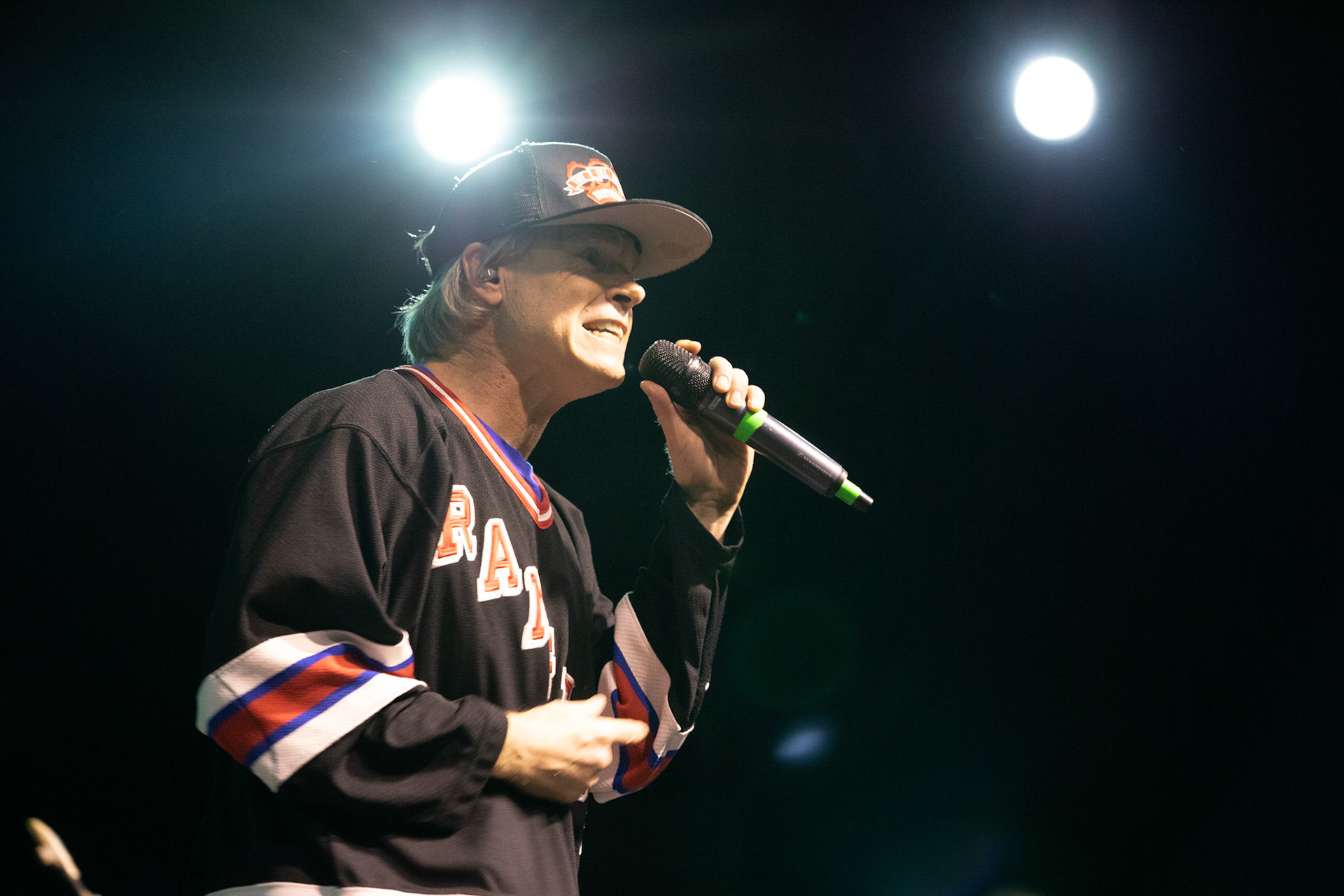 Dog Eat Dog - USA - hardcore, punkrock, rap, metal, hip hop,reggae, soul, funk,
Dave Neabore (bass), 
John Connor (vocals), 
Brandon Finley (drums) 
Roger Hämmerli (guitar)
Bozez (sax & beer)
koncert w Warszawskiej Progresji w ramach trasy 25 lat All Boro Kings zespołu Dog Eat Dog.
fot. Andrzej Wasilkiewicz/Reporter