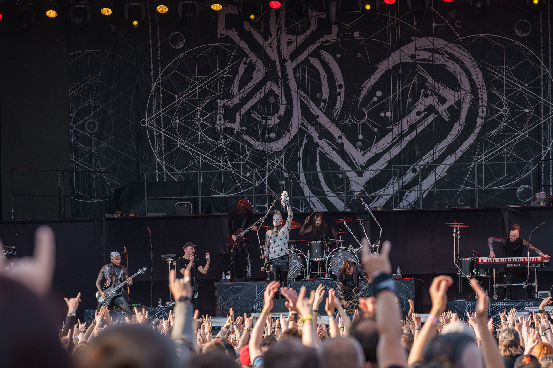 8.06.2024 LORD OF THE LOST - Mystic Festival 2024 Gdansk. Dzień trzeci. fot. Andrzej Wasilkiewicz/Reporter