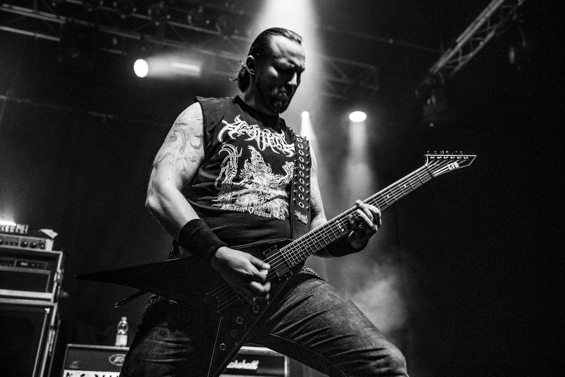 21.12.2019 Metalowa Wigilia 2019 w warszawskiej Progresji.
Koncert zespołu Infernal War, polski blackmetal.
Massive Music 
fot. Andrzej Wasilkiewicz/REPORTER