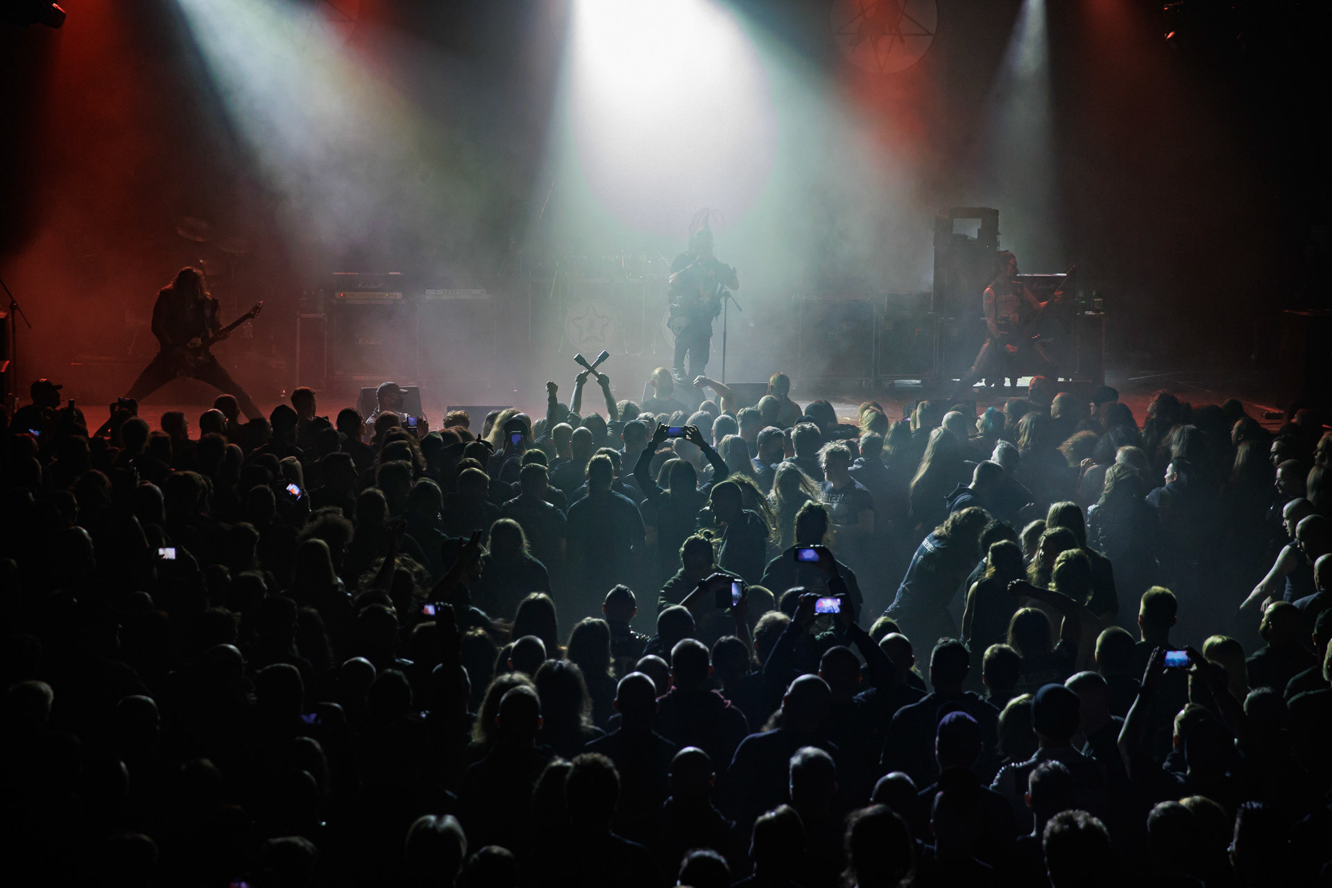 Marduk – black metal, koncert z okazji 30 lecia Marduk w warszawskiej Progresji.Left Hand Sounds, No Solace, fot. Andrzej Wasilkiewicz/Reporter