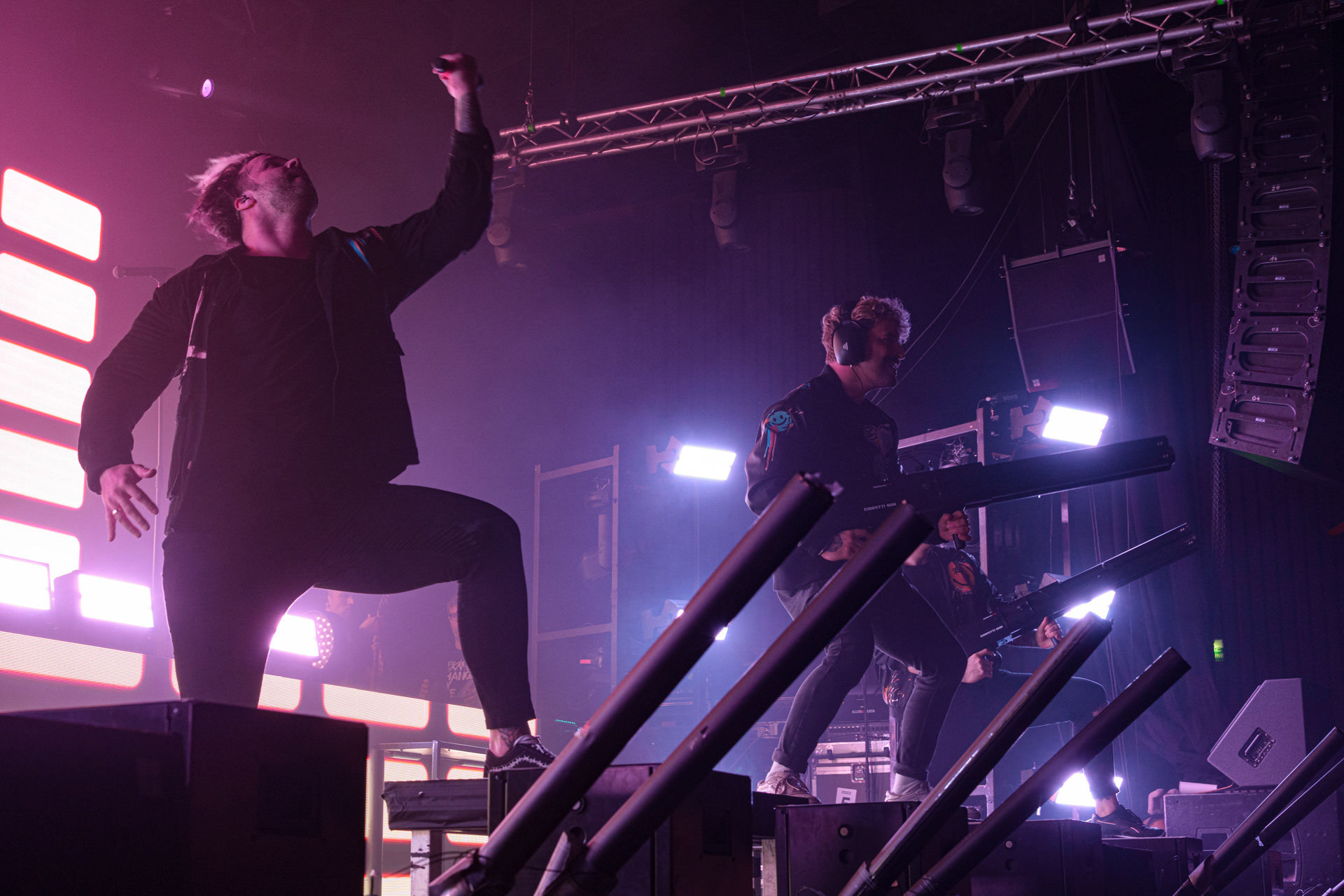 18.03.2023 - Electric Callboy - niemiecki metalcore w warszawskiej Progresji.Knock Out Productions. Fot. Andrzej Wasilkiewicz/Reporter