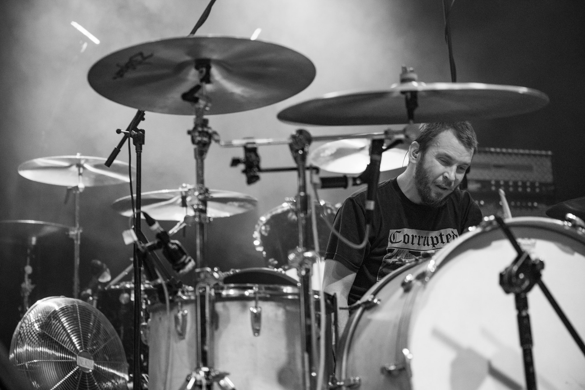 YOB - USA Eugene - Doom metal stoner metal post-metal
Mike Scheidt - wokal gitara,
Travis Foster - perkusja,
Aaron Rieseberg - bass, Produkcja Knock Out Productions, fot. Andrzej kaziq Wasilkiewicz/Reporter