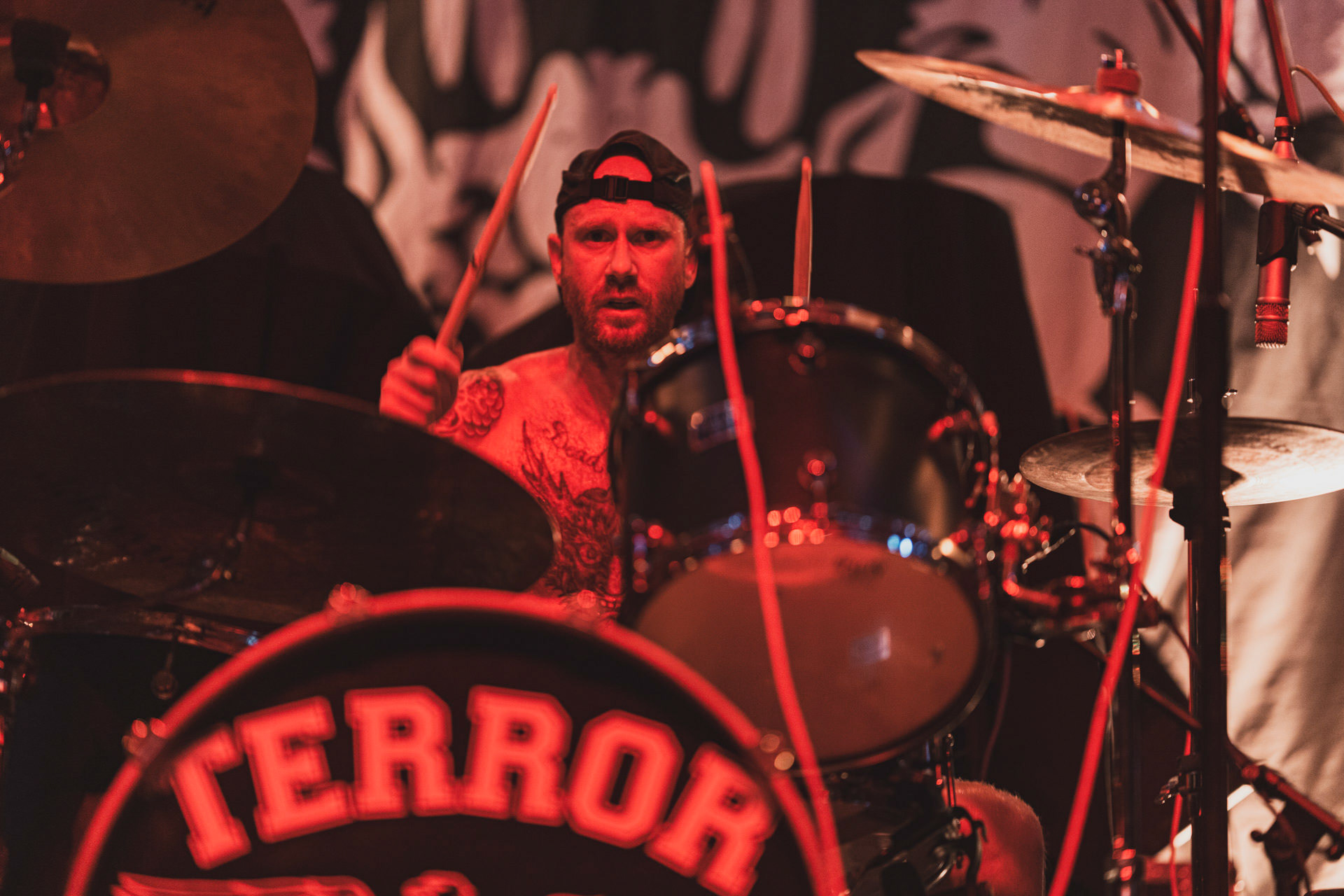 8.08.2023 TERROR - Warszawa klub Progresja,Produkcja Knock Out Productions. fot. Andrzej Wasilkiewicz/kaziq.com