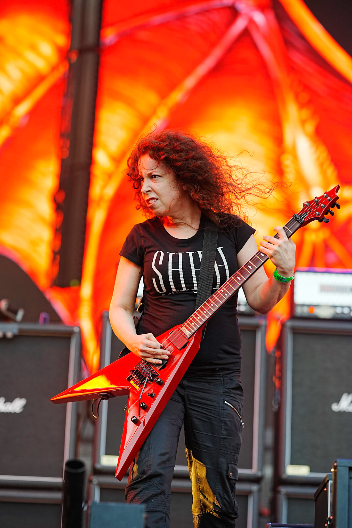 10.06.2023 Dark Angel trzeci dzien festiwaluMystic Festival 2023, Stocznia Gdanska fot. Andrzej Wasilkiewicz/Reporter