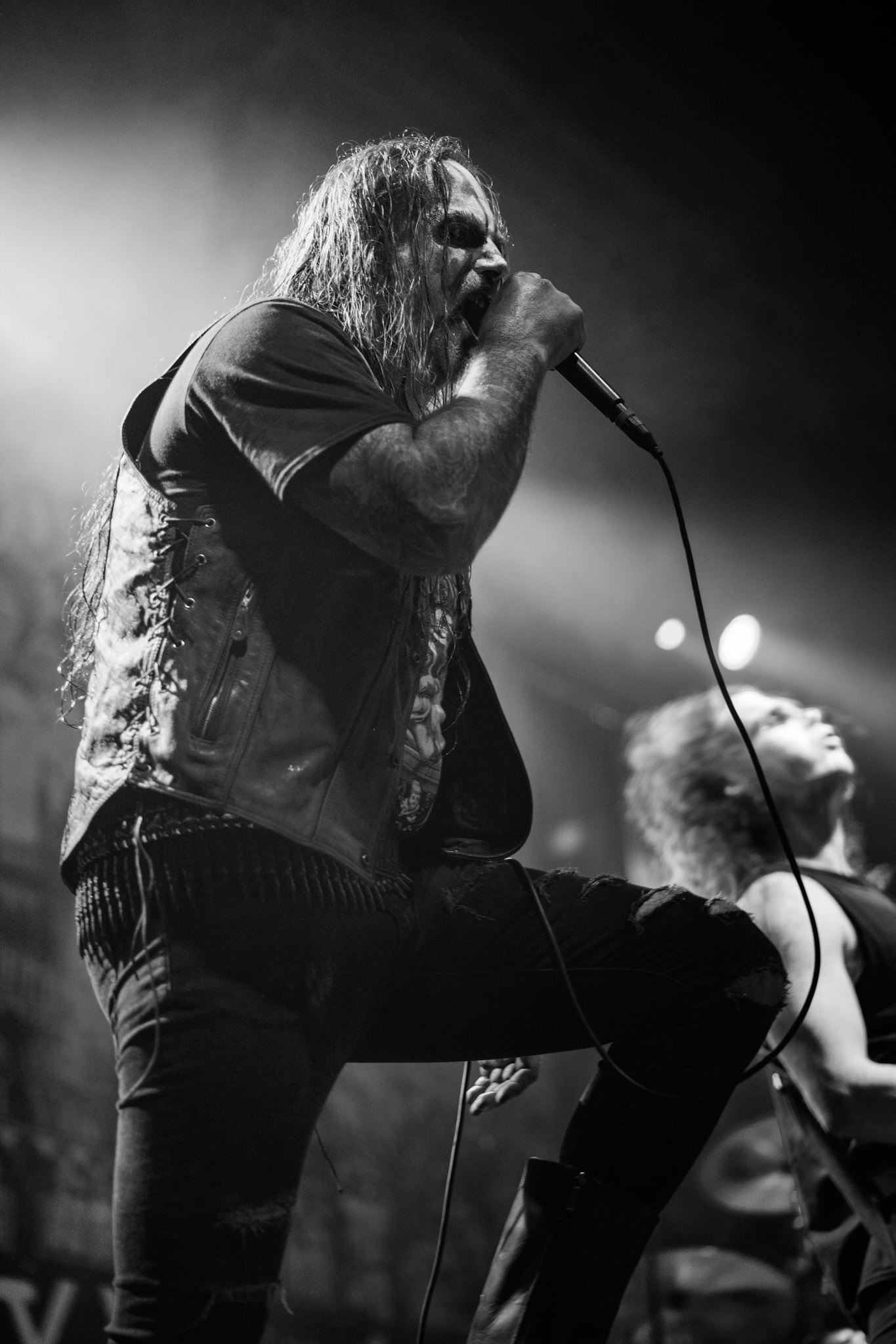 WHOREDOM RIFE - Norwegia - black metal,
koncert w Warszawskiej Progresji w ramach trasy Ecclesia Diabolica Baltica.
fot. Andrzej Wasilkiewicz/Reporter