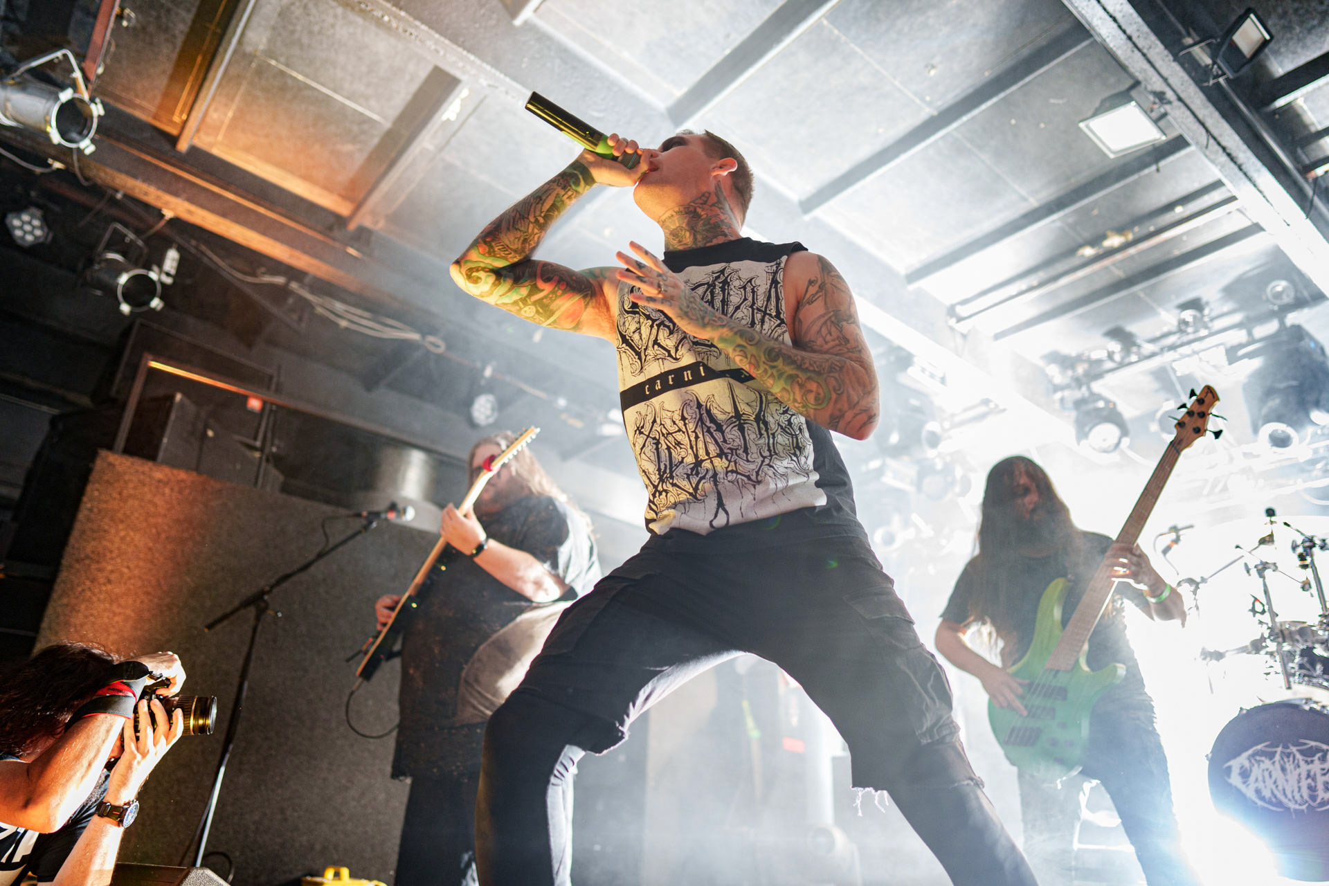 4.12.2022 CARNIFEX (Nuclear Blast) - deathcore,Winiary BookingsKlub ProximaFot. Andrzej Wasilkiewicz kaziq.com