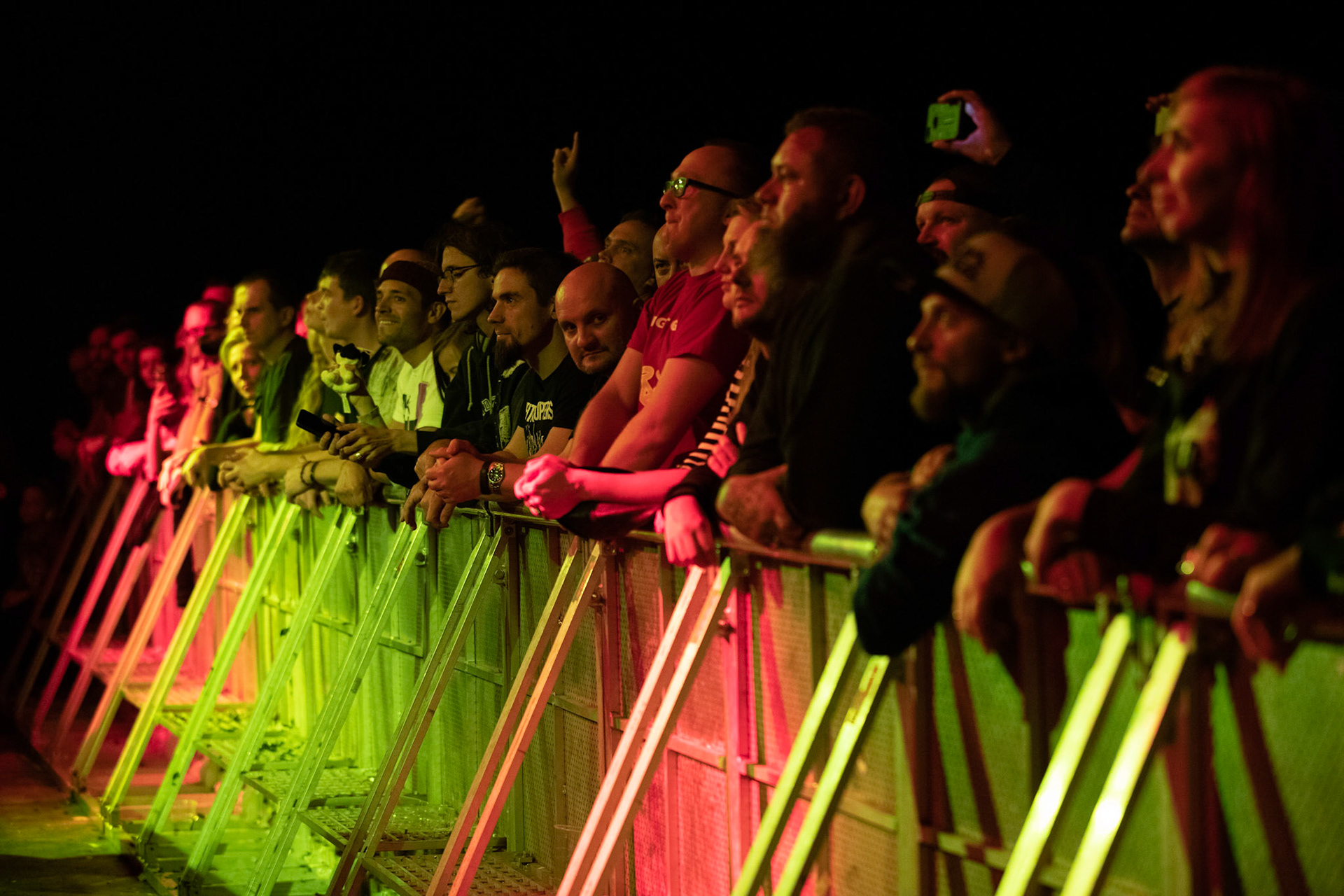 Dog Eat Dog - USA - hardcore, punkrock, rap, metal, hip hop,reggae, soul, funk,
Dave Neabore (bass), 
John Connor (vocals), 
Brandon Finley (drums) 
Roger Hämmerli (guitar)
Bozez (sax & beer)
koncert w Warszawskiej Progresji w ramach trasy 25 lat All Boro Kings zespołu Dog Eat Dog.
fot. Andrzej Wasilkiewicz/Reporter