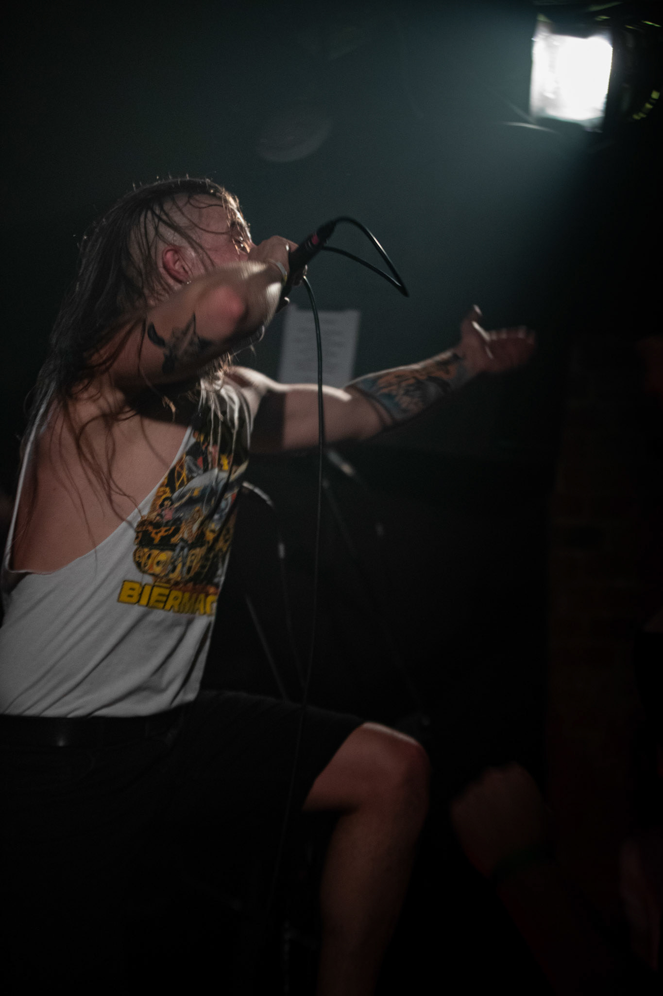 1.02.2020 Blood For Blood Tour part I. koncert zespołu Tester Gier - Crossover Thrash, Punk, Hardcore, Metal, Warszawa klub VooDoo, fot. Andrzej Wasilkiewicz/REPORTER