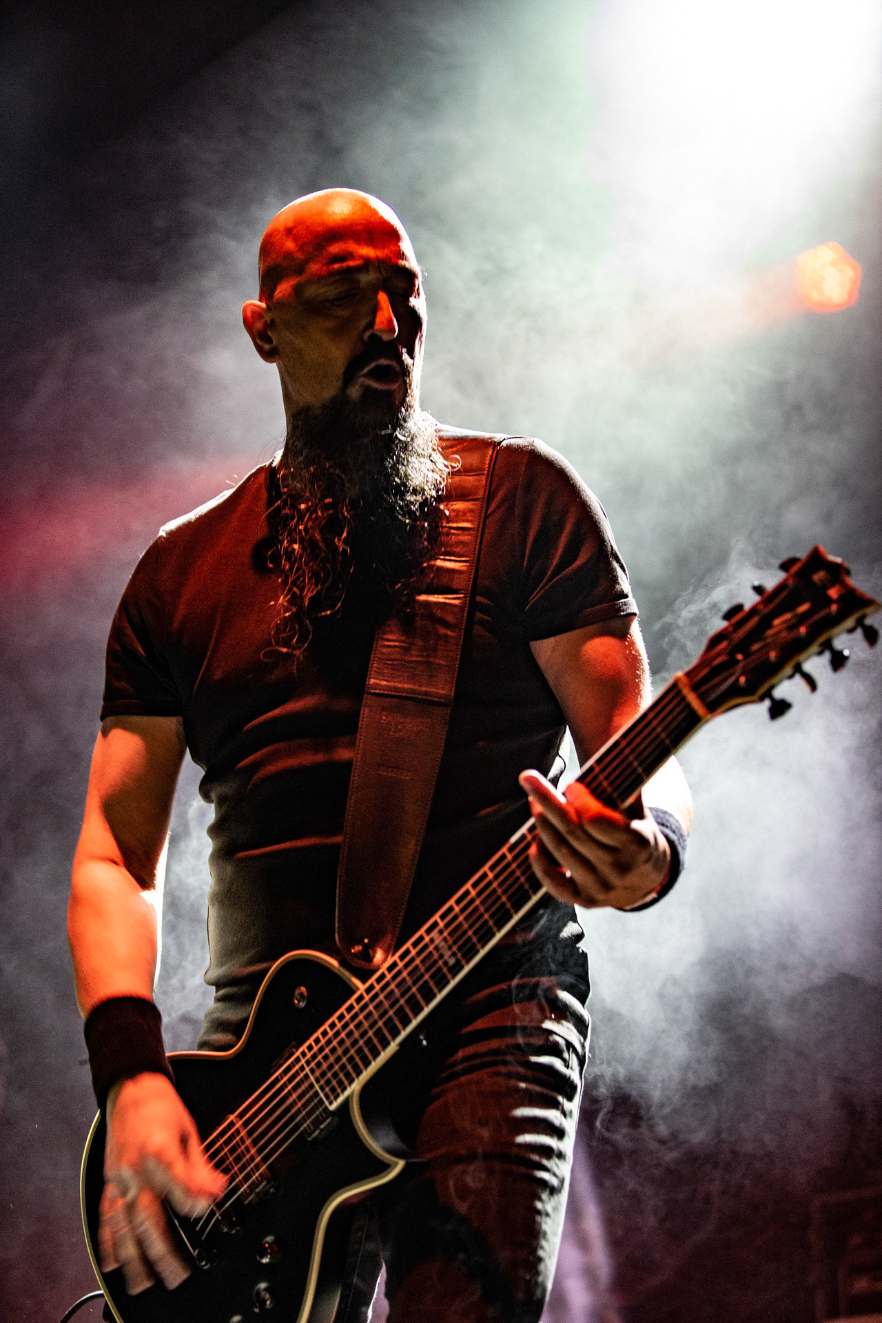 16.09.2021 Paradise Lost - koncert  Krakow, Hype Park,Knock Out Production, Nuclear Blast, n/z Aaron Aedy – gitara rytmiczna,Fot. Andrzej Wasilkiewicz/Reporter