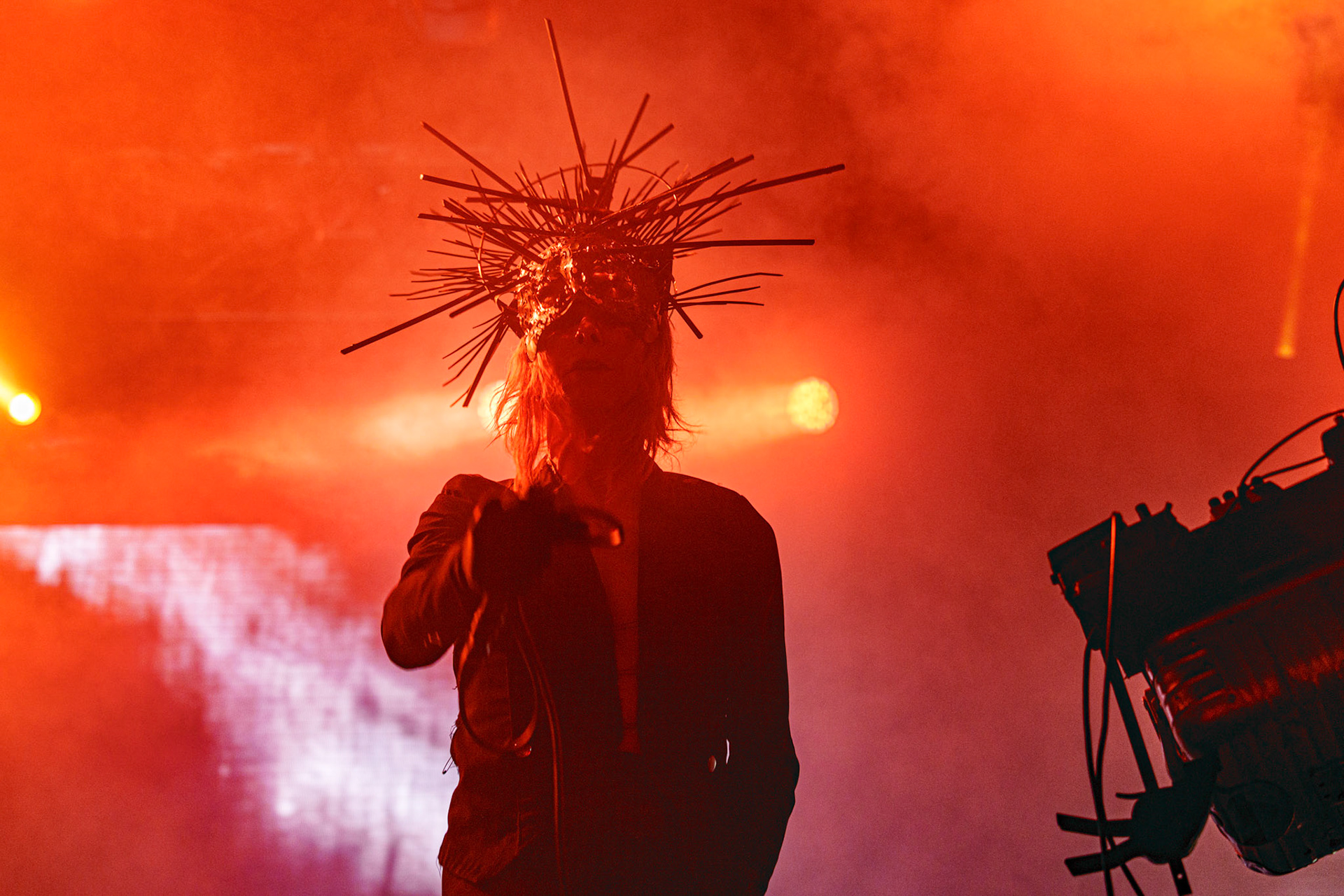 22.10.2021 Chris Corner - jako IAMX, klub Progresja, Warszawa. fot. Andrzej Wasilkiewicz/Reporter