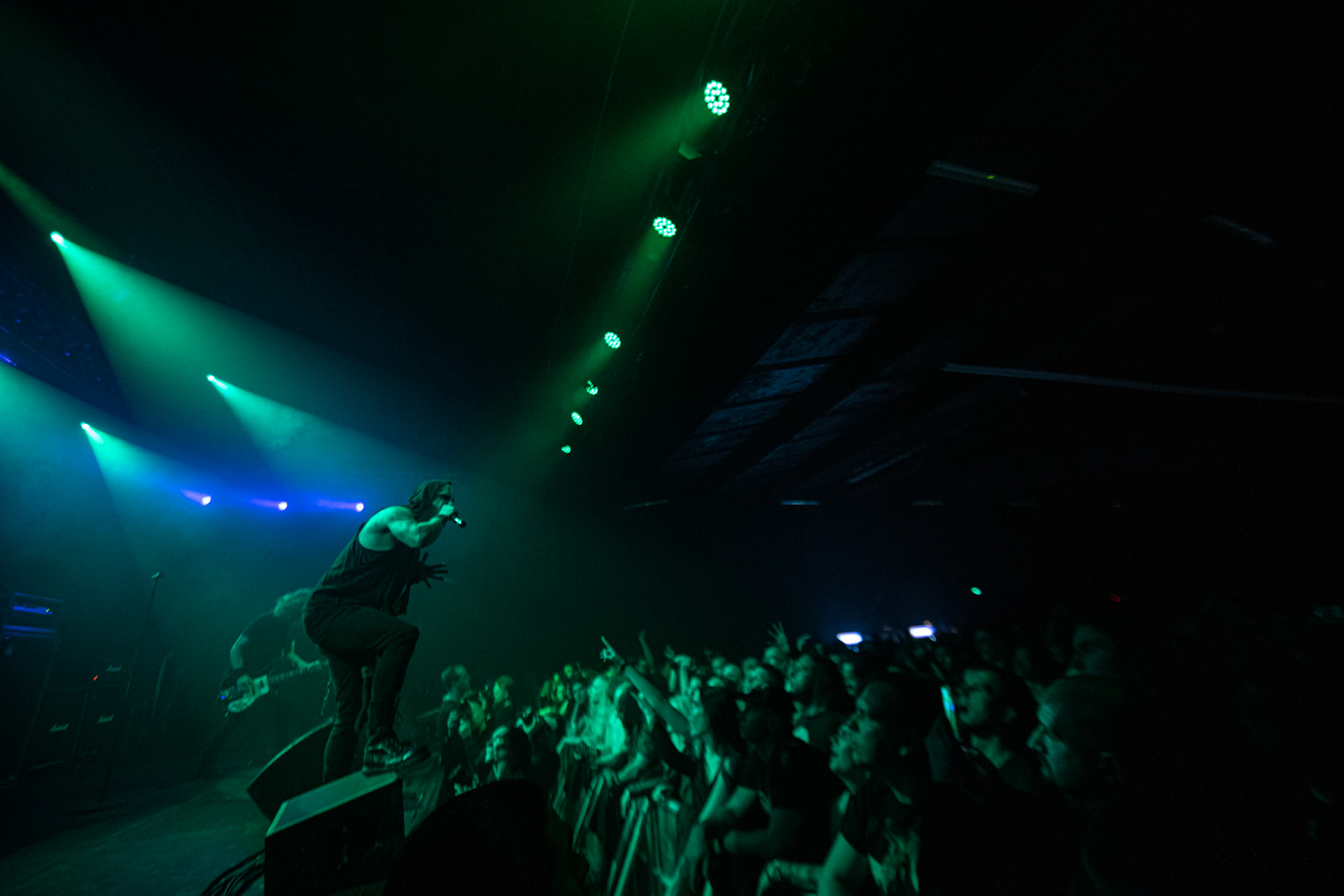 21.12.2019 Metalowa Wigilia 2019 w warszawskiej Progresji.
Koncert zespołu Primordial, irlandzki metal.
Massive Music 
fot. Andrzej Wasilkiewicz/REPORTER