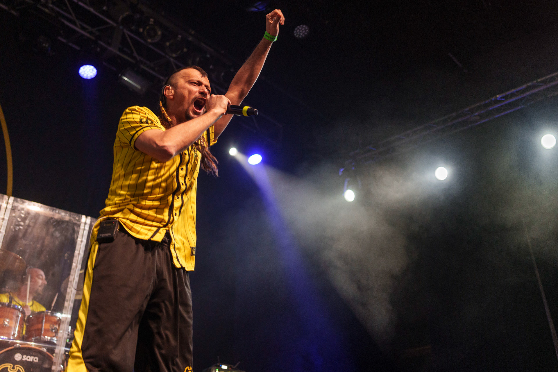 9.02.23 DUBIOZA KOLEKTIV - bosniacka grupa muzyczna, grajaca reggae, dub i rock. - Warszawa Progresja. Winiary Bookings.Fot. Andrzej Wasilkiewicz/Reporter