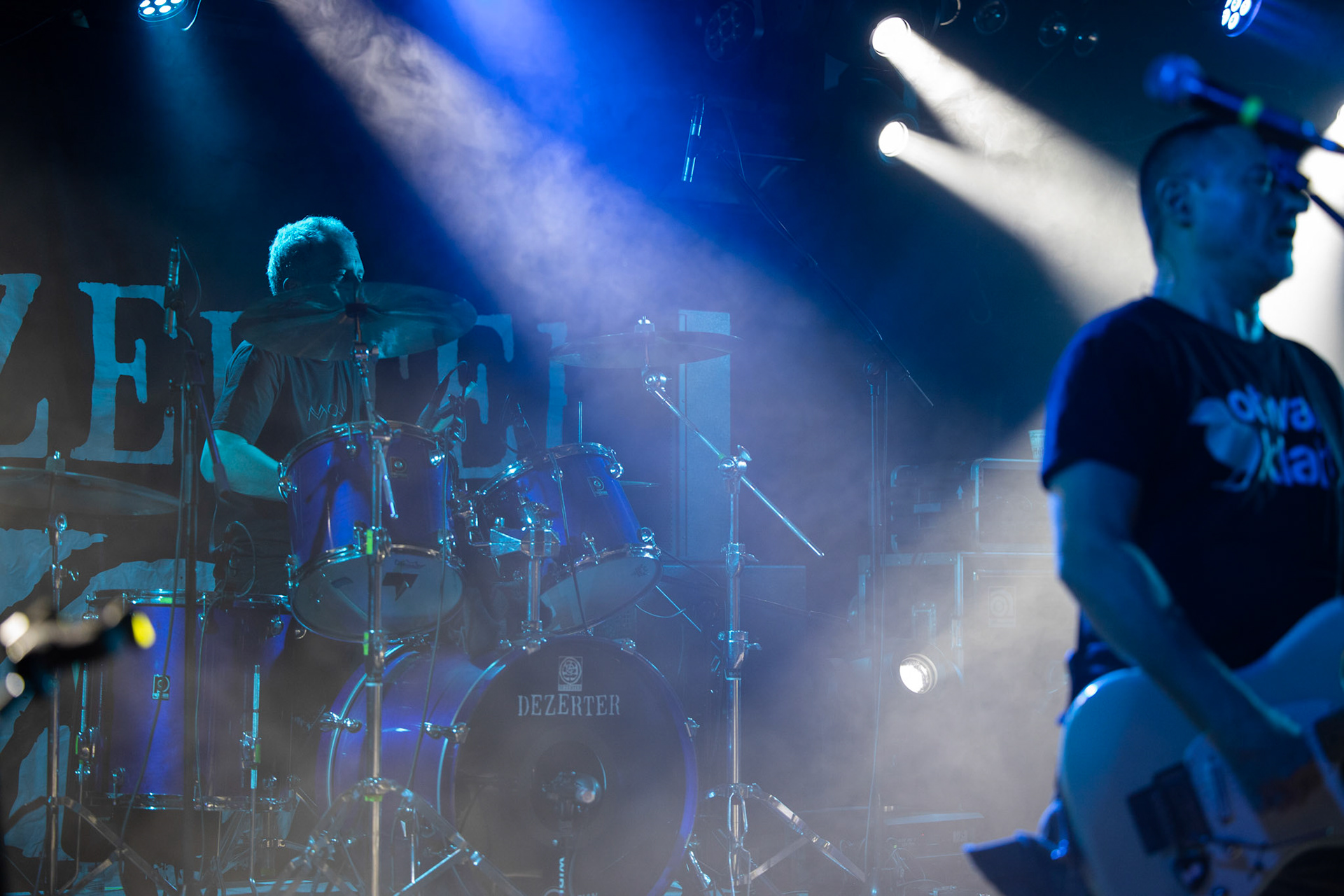 6.12.2019 Warszawa koncert Dezerter Klub Proxima 
N/z Robert Robal Matera gitara, 
N/z Krzysiek Grabowski perkusja,
 fot. Andrzej Wasilkiewicz/REPORTER