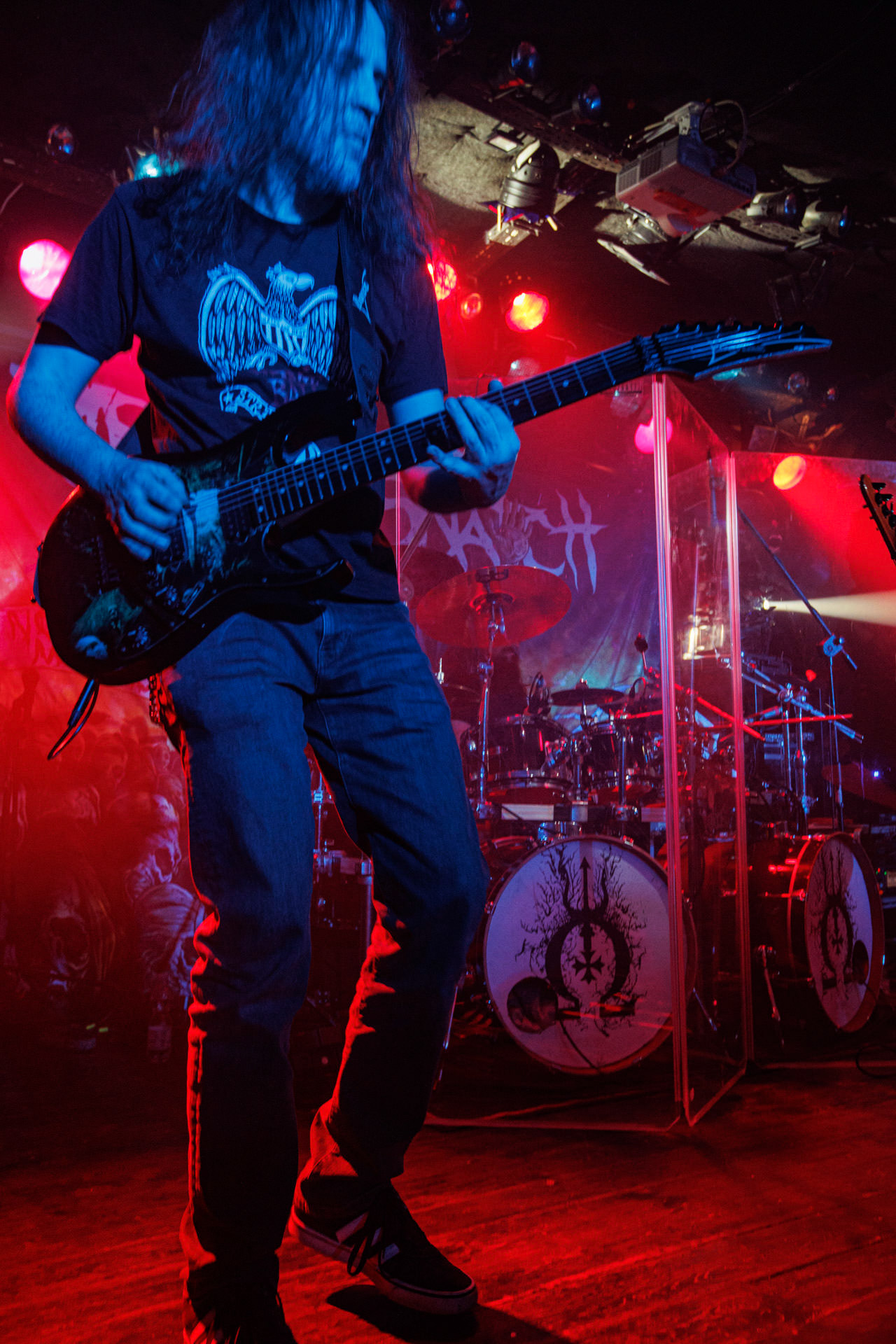 18.03.2022 VIRGIN SNATCH - INFERNALIS RESURGENTIS - Warszawski koncert zespolu VIRGIN SNATCH,thrash metal, death metal,n/z Grzegorz "Grysik" Bryla  gitara, fot. Andrzej Wasilkiewicz/Reporter