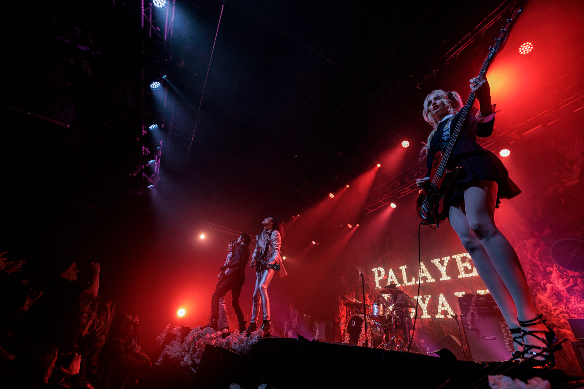 Palaye Royale - Warszawski koncert zespołu braci Kropp w Progresji. Art rock, rock and roll, glam rock, garage rock, indie rock, WiniaryBookings, fot. Andrzej Wasilkiewicz/Reporter