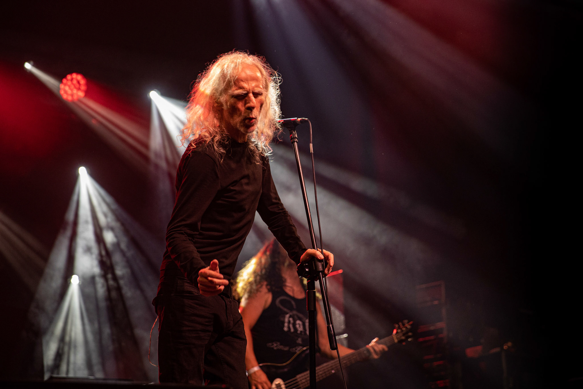 12.09.2021 - KAT i Roman Kostrzewski - koncert "Do zobaczenia w piekle" Wroclaw, Centrum Koncertowe A2.  Roman Kostrzewski - wokal,fot. Andrzej kaziq Wasilkiewicz