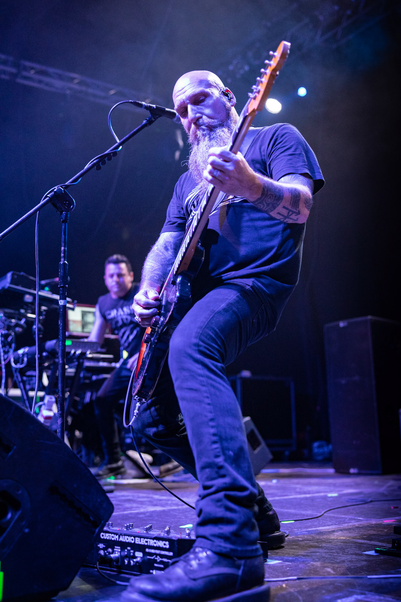 Neurosis - USA Oakland - pionierzy post metalu w warszawskiej Progresji, formacja kalifornijczyków napędzana przez Scott Kelly i Steve von Till wyszła od sluge metal, industrial, doom metal, hardcore punk, grunge, southern rock, po noise rock. Produkcja Knock Out Productions, fot. Andrzej kaziq Wasilkiewicz/Reporter