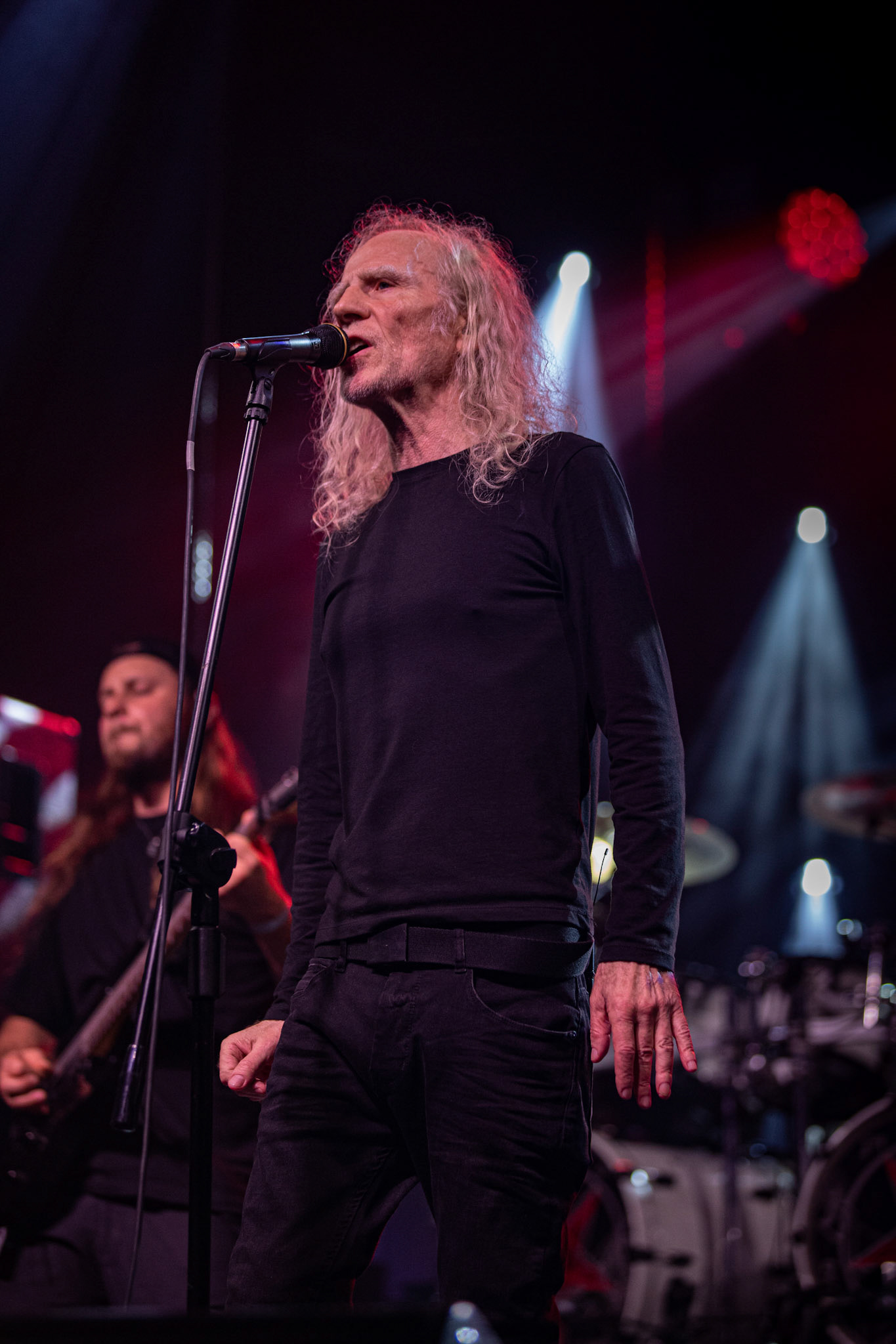 12.09.2021 - KAT i Roman Kostrzewski - koncert "Do zobaczenia w piekle" Wroclaw, Centrum Koncertowe A2.  Roman Kostrzewski – wokalJacek Nowak – perkusjaKrzysztof Pistelok – gitaraJacek Hiro – gitaraMichal Laksa – basGościnnie: Adam „Nergal” Darski (Behemoth)Piotr „Peter” Wiwczarek (Vader),Tomasz „Titus” Pukacki (Acid Drinkers)Adrian „Fred” Frelich (Dragon)Krzysztof „Fazi” Oset (ex-Kat)Piotr „Mancover” Mańkowski (Wolf Spider)Wacław „Vogg” Kiełtyka (Decapitated)Marek „Spider” Pająk (Vader)Jarek „Gronos” Gronowski (Dragon, ex-Kat)Paweł „Baitel” Pasek (Decapitated) Piotr Radecki (ex-Kat &amp; Roman Kostrzewski)fot. Andrzej kaziq Wasilkiewicz