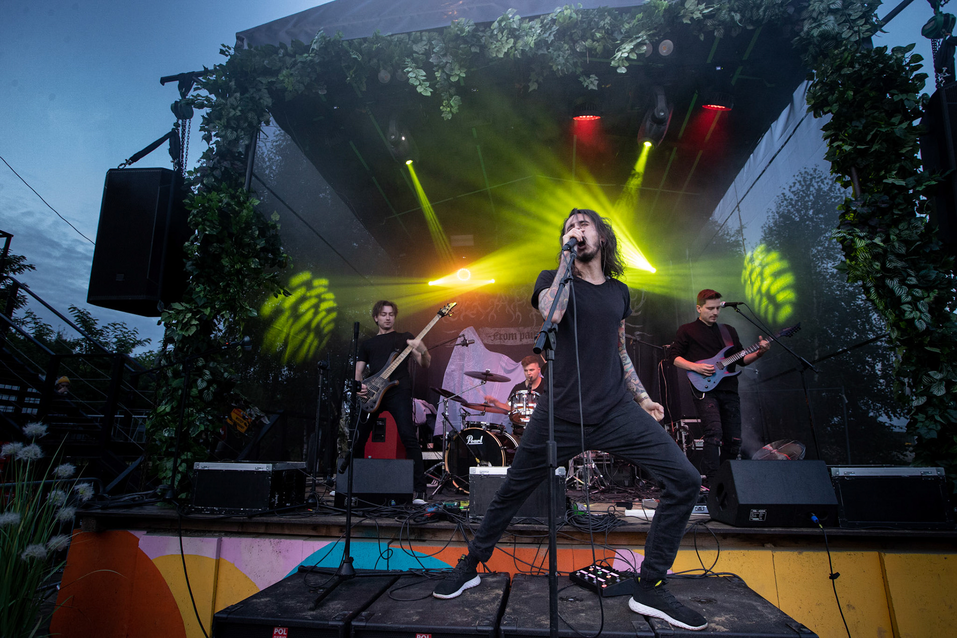 28.08.2021 Mentally Blind - koncert, Warszawa klub REJS,Lato w Plenerze, Winiary Bookings,Fot. Andrzej Wasilkiewicz/Reporter