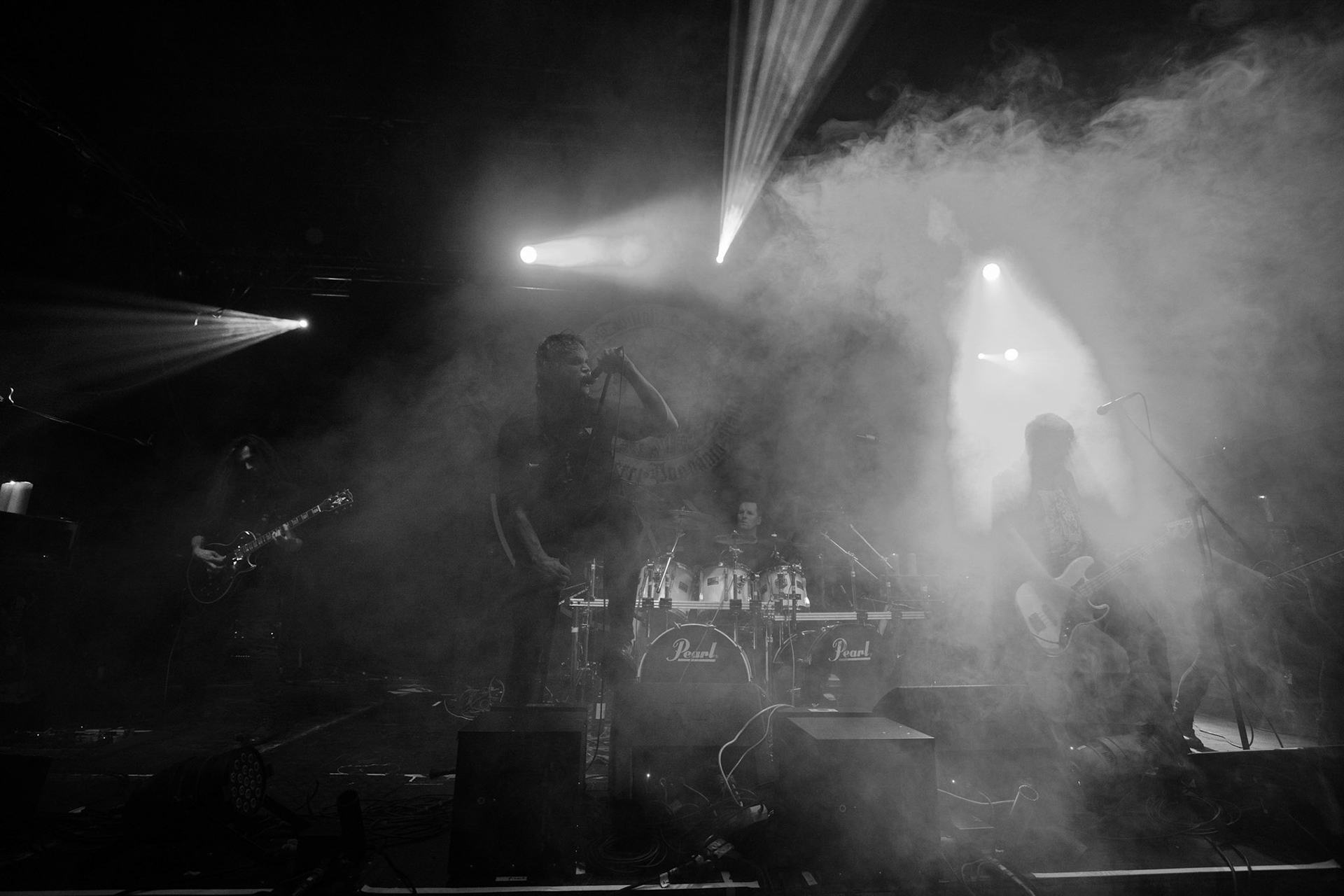 IN TWILIGHT’S EMBRACE - Polska - death metal, black metal,
koncert w Warszawskiej Progresji w ramach trasy Ecclesia Diabolica Baltica.
fot. Andrzej Wasilkiewicz/Reporter