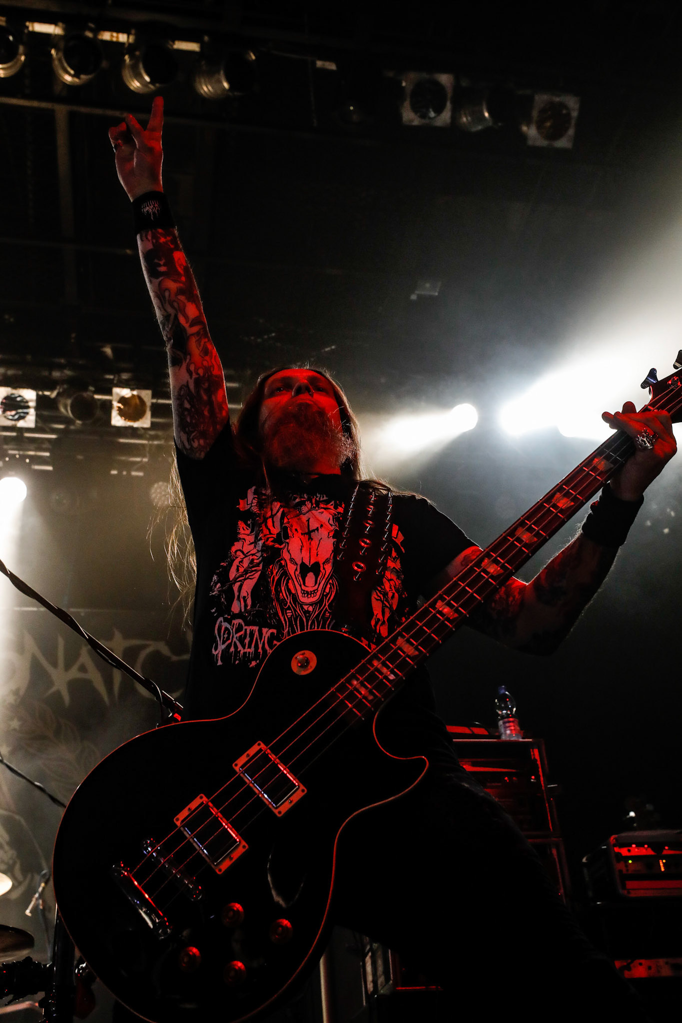 30.11.2018 Knock Out Tour 2018 - Warszawa Progresja -VIRGIN SNATCH  thrash metal, death metal,
Łukasz "Zielony" Zieliński wokal,
Grzegorz "Grysik" Bryła  gitara, 
Paweł Pasek  gitara, 
Piotr "Anioł" Wącisz  gitara basowa, 
Jacek Nowak perkusja,  fot. Andrzej Wasilkiewicz/Reporter