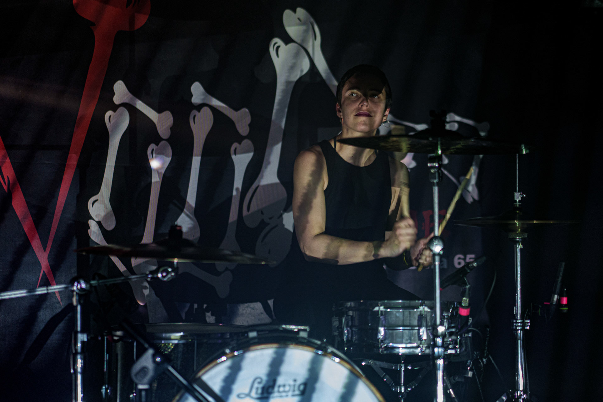 2023.02.6 - A Place To Bury Strangers (USA / Dedstrange) - noise rock.Warszawa VooDoo, Winiary Bookings. Fot. Andrzej Wasilkiewicz/Reporter