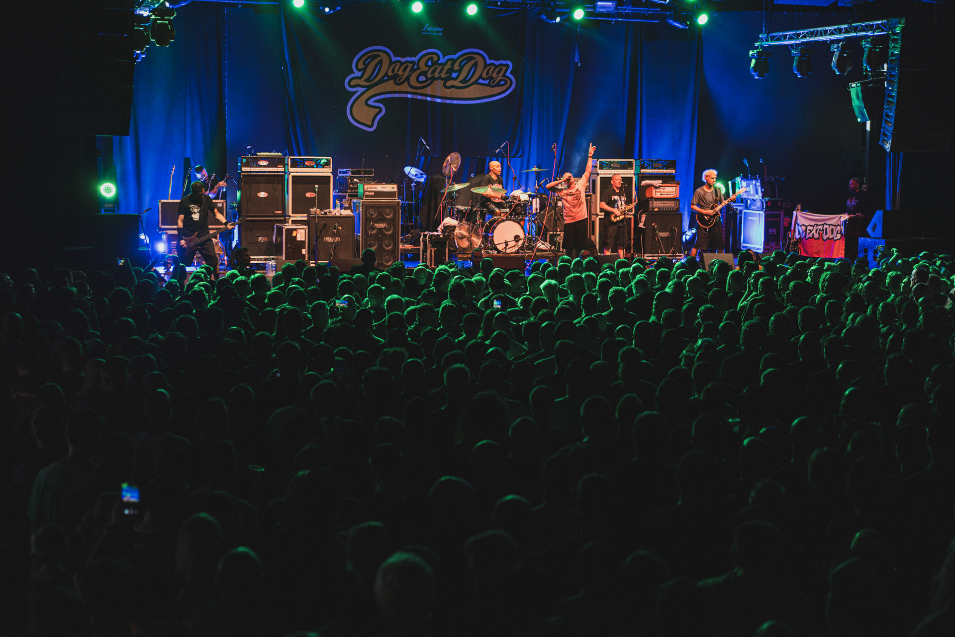 8.08.2023 Dog Eat Dog - Warszawa klub Progresja,Produkcja Knock Out Productions. fot. Andrzej Wasilkiewicz/kaziq.com