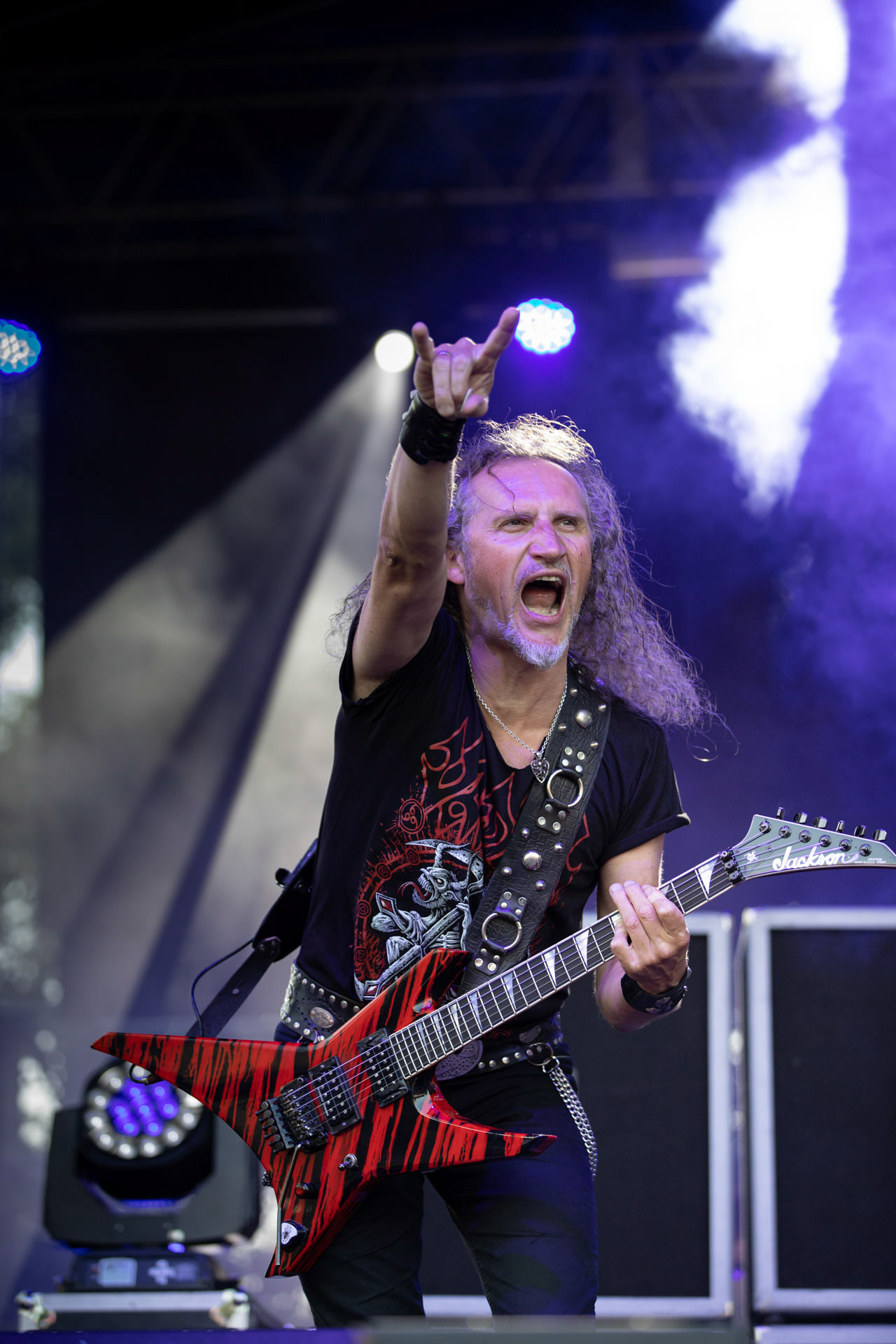 31.07.2021 Vader - koncert warszawska Progresja, Gramy do Woli,n/z Pajak: Guitarfot. Andrzej Wasilkiewicz/Reporter