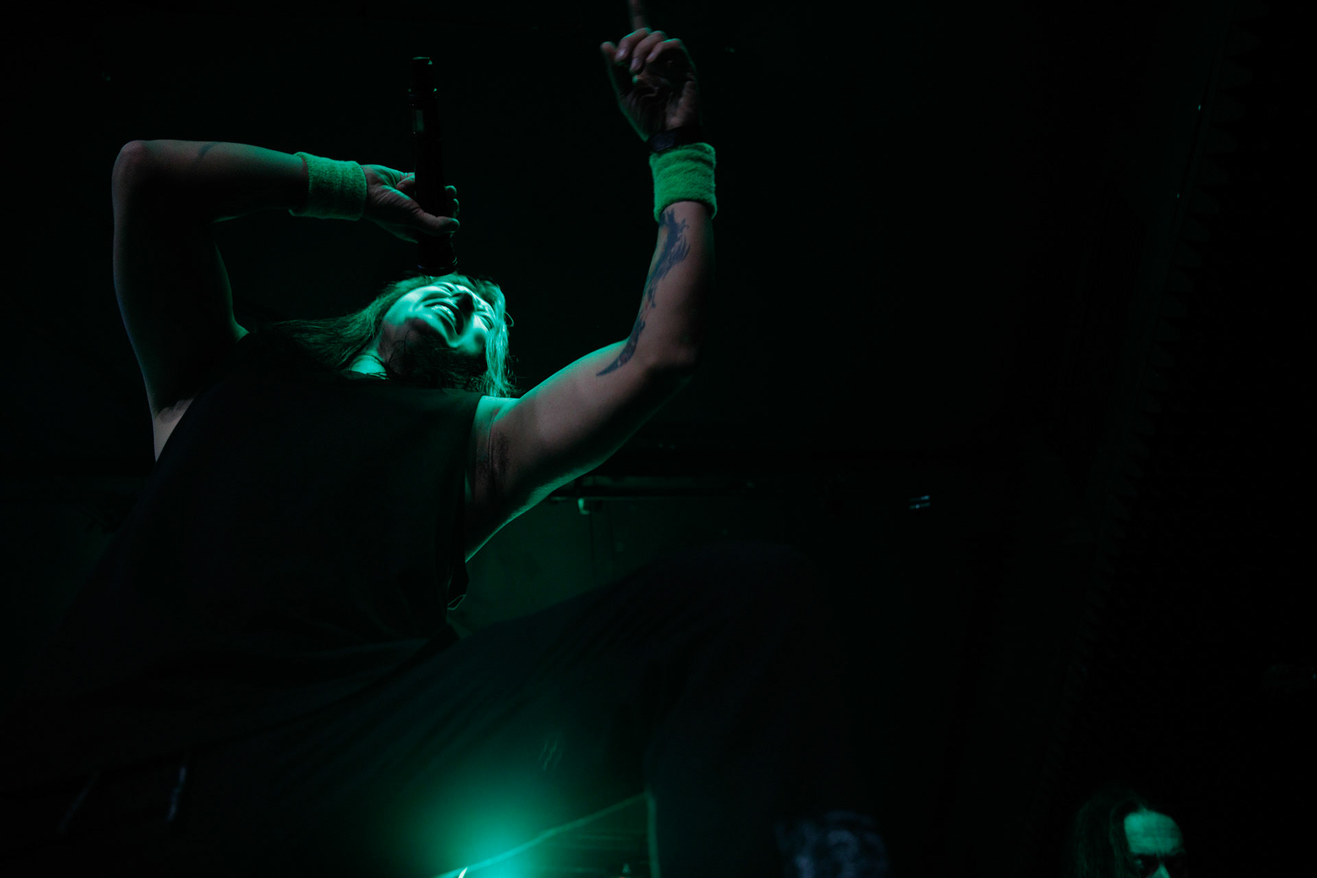 13.11.2021 House Of Death - koncert Warszawa RemontJuan Carlos Cano - wokal,Szymon „Sajmon” Synowka – perkusja,Adam Bielczuk - gitara,Tomasz „Tytus” Pukacki - bass,thrash metal, crossover thrash, heavy metal, speed metal, hard rock,fot. Andrzej Wasilkiewicz/Reporter