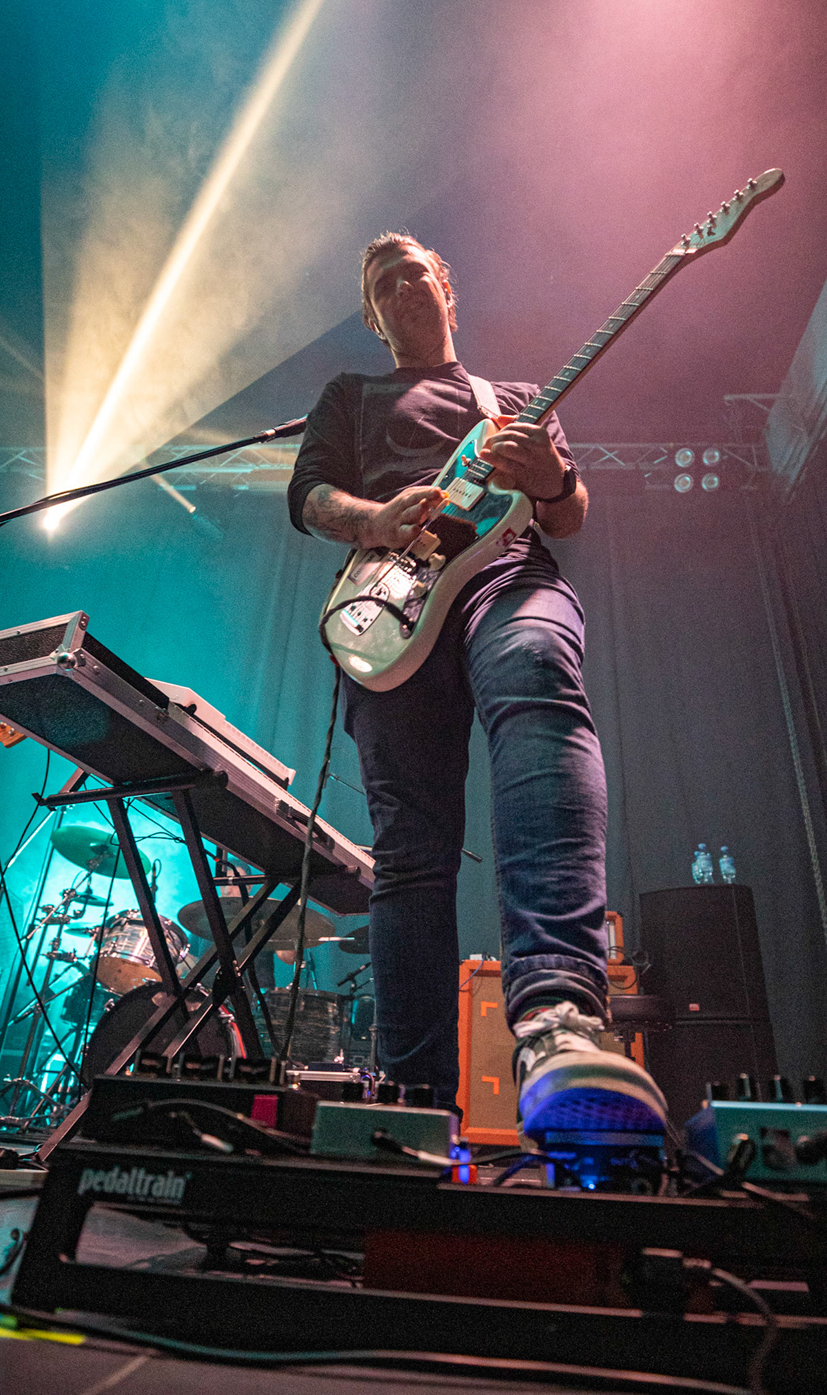 10.04.2022 God Is An Astronaut - Warszawa, klub Niebo. 20-te urodziny pierwszego,  albumu “The Beginning of the End”Napalm Records - post-rock, instrumental, space-rock. Winiary Bookings.Torsten Kinsella – wokal, gitara,Niels Kinsella – gitara basowa, gitaraJamie Dean – instrumenty klawiszowe, syntezatory, gitara,Gazz Carr – gitara,Lloyd Hanney – perkusja,fot. Andrzej Wasilkiewicz/Reporter