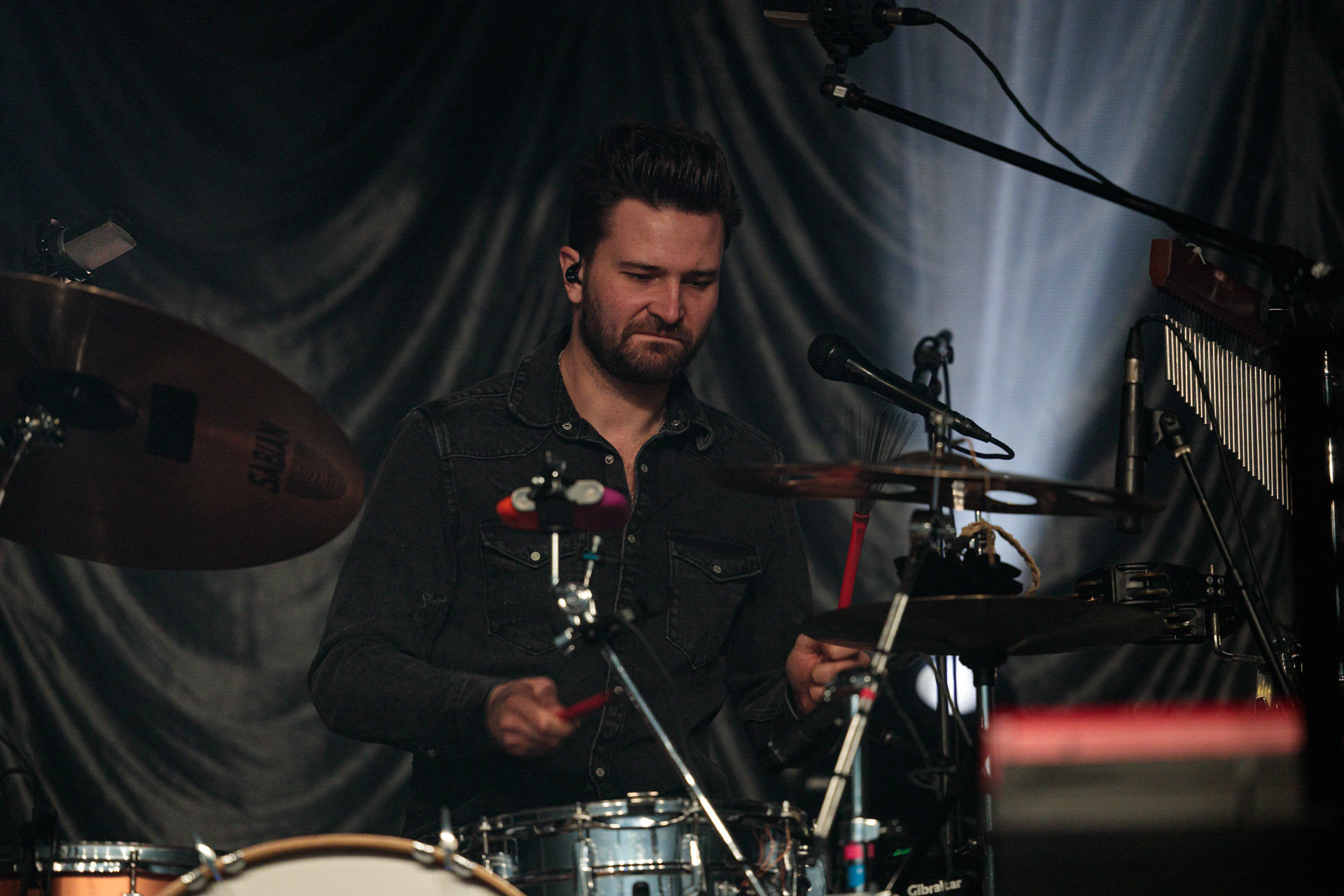 5.12.2021 Kasia Kowalska akustycznie w Klubie Stodola.n/z Kasia Kowalska - wokal,n/z Jerzy Runowski - gitara,n/z Pawel Grudniak - bass,n/z Marcin Karel - gitara,n/z Barek Pawlus - perkusja,Rock, rock progresywny, rock alternatywny, polski rock, pop-rock.fot. Andrzej Wasilkiewicz/Reporter