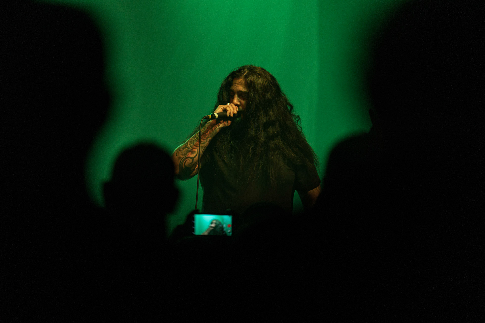 14.04.2023 Kataklysm - kanadyjski melodic death metal. Knock Out Productions, klub Progresja Warszawa. fot. Andrzej Wasilkiewicz/kaziq.com