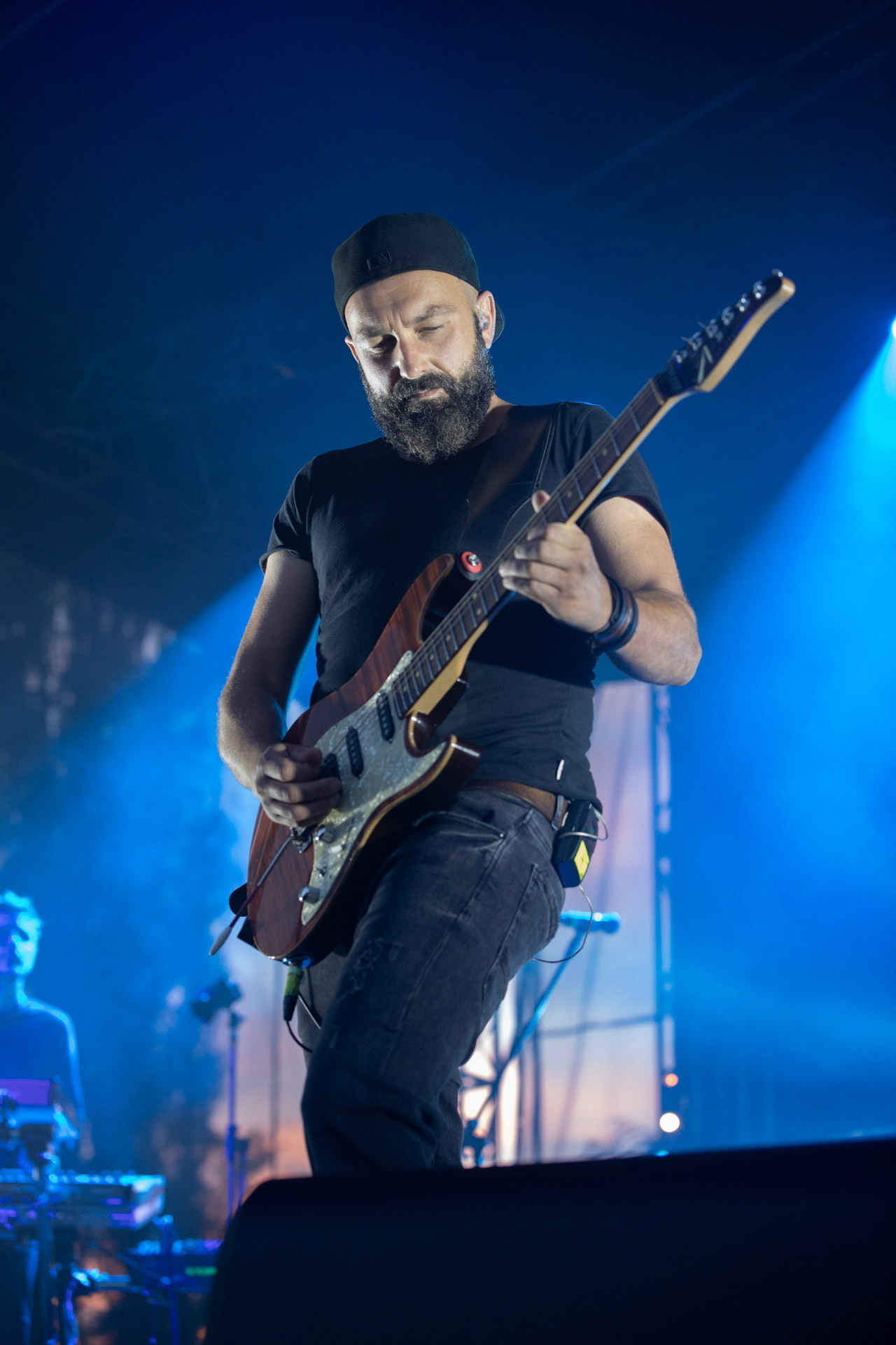 30.07.2021 Agnieszka Chylinska - koncert 25 lat na scenie! Warto bylo szalec. Warszawa Gramy do Woli Progresja.n/z Maciej Maka – gitara,Pop, pop-rock, hardrock, heavy metal,Fot. Andrzej Wasilkiewicz/Reporter