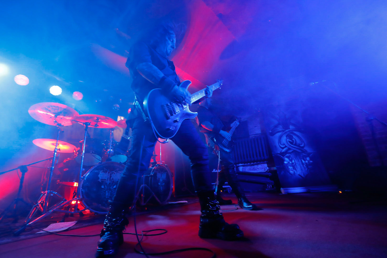 Christ Agony Legacy tour 2017 Warszawa  VooDoo klub Cezary Cezar Augustynowicz