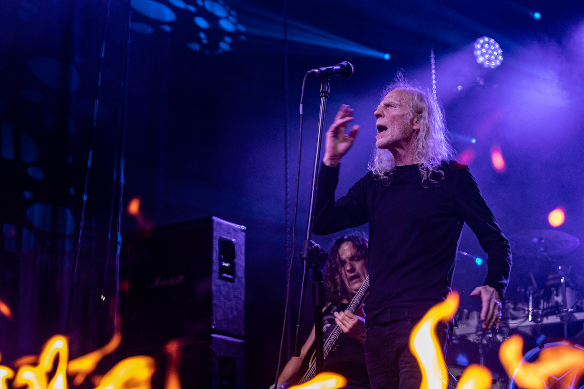 12.09.2021 - KAT i Roman Kostrzewski - koncert "Do zobaczenia w piekle" Wroclaw, Centrum Koncertowe A2.  Roman Kostrzewski - wokal,fot. Andrzej kaziq Wasilkiewicz