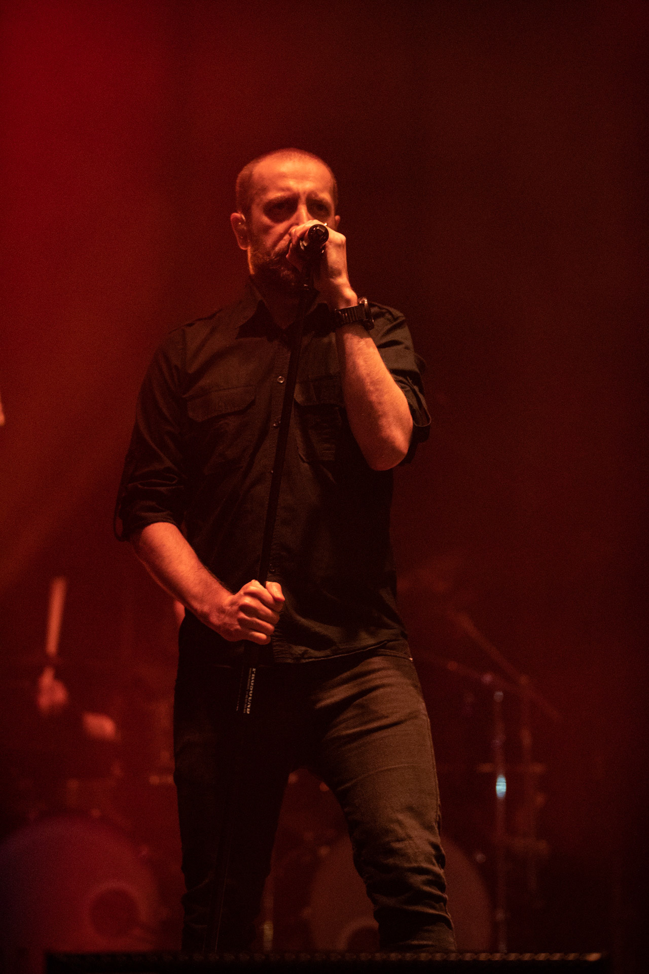 16.09.2021 Paradise Lost - koncert  Krakow, Hype Park,Knock Out Production, Nuclear Blast, n/z Nick Holmes – wokal,Fot. Andrzej Wasilkiewicz/Reporter