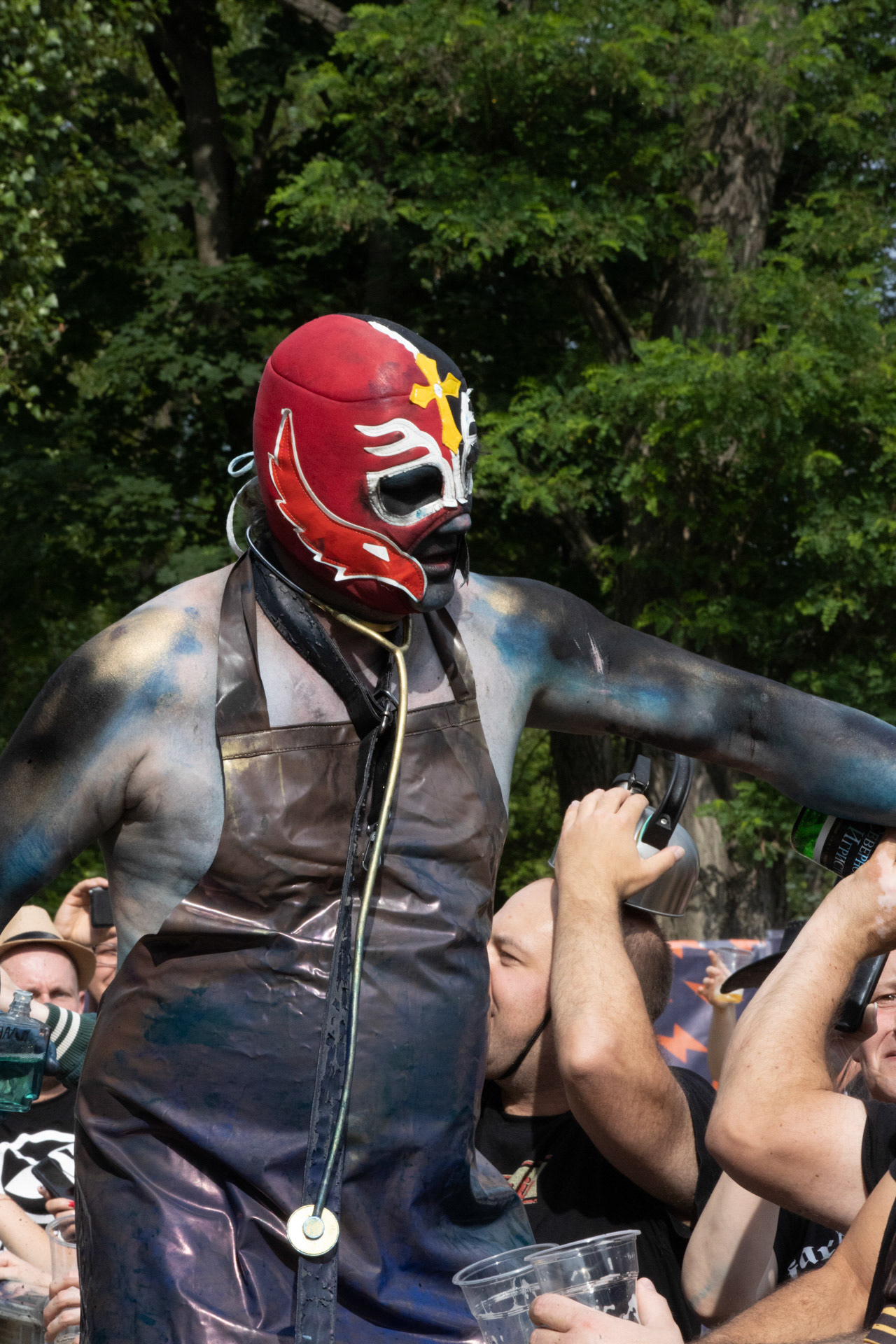 The Novorodkens i Hacrmistrz Gruczol- koncert Zacieralia w warszawskiej Progresji.Gramy Do Woli - Warszawa, Progresja.Fot. Andrzej Wasilkiewicz/Reporter