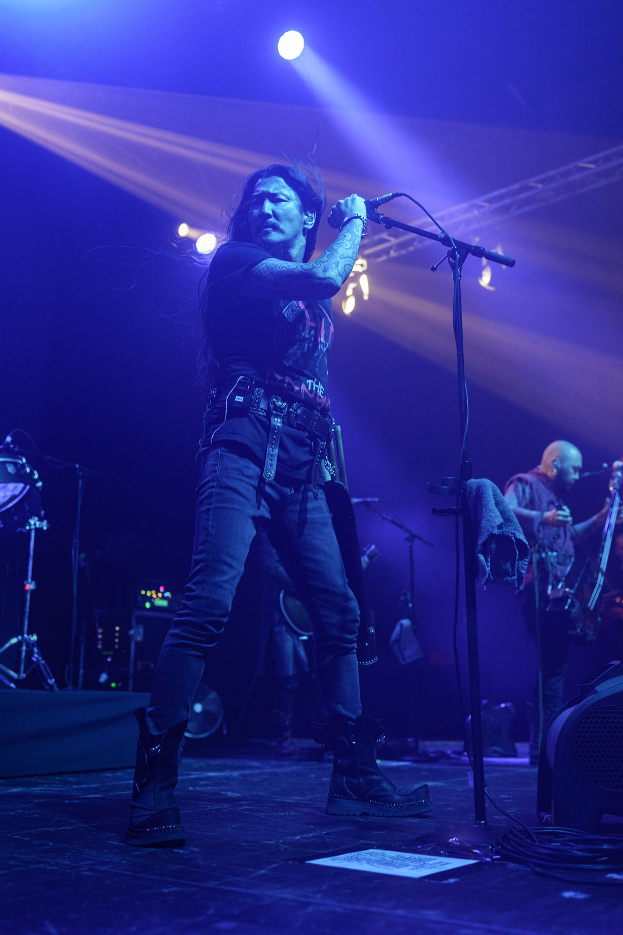 5.11.2022 The HU - koncert mongolskiej folk-metlowej grupy w warszawskiej Progresji.Produkcja Knock Out Productions,fot. Andrzej Wasilkiewicz/Reporter