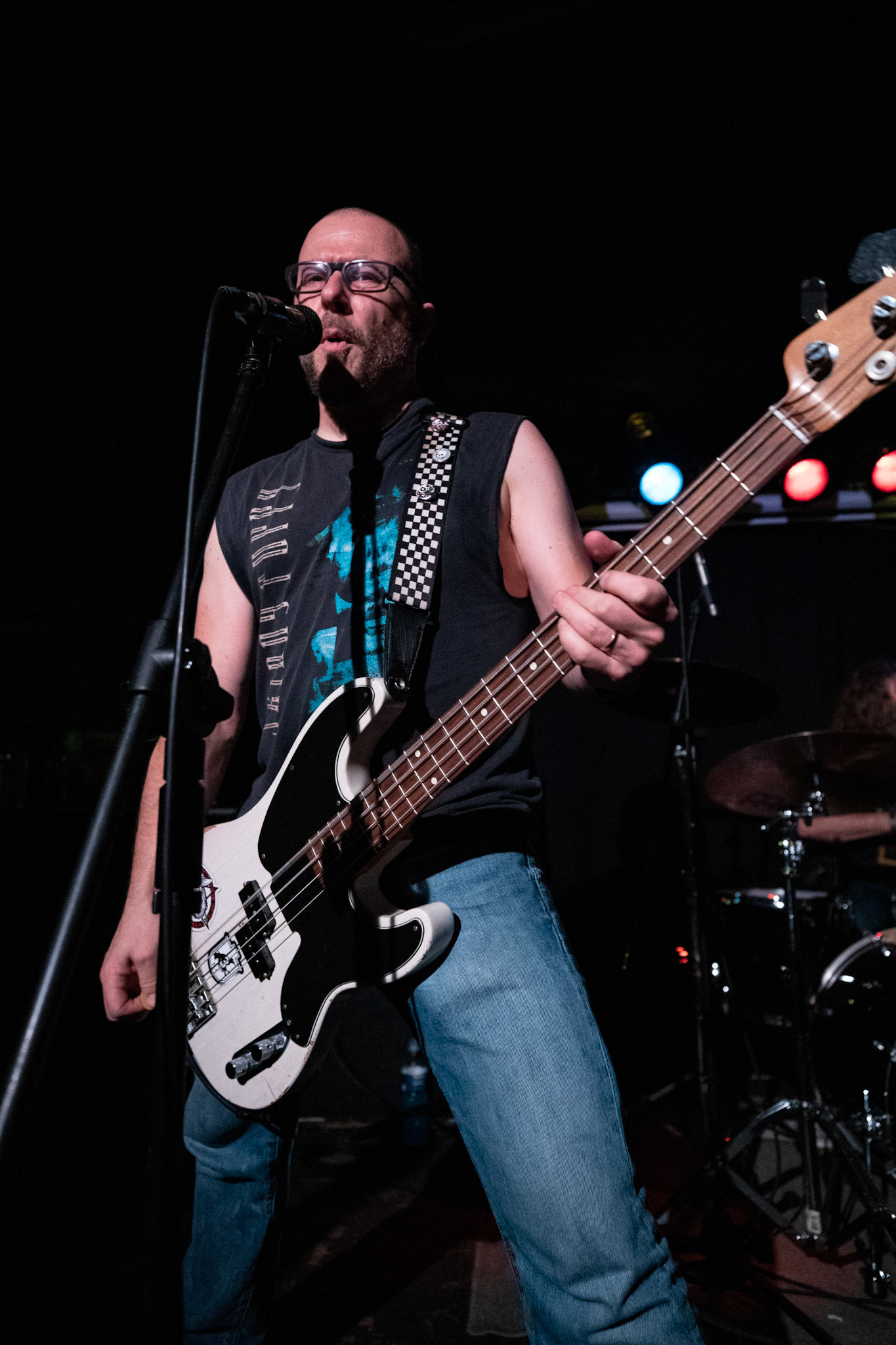 8.08.2019. D.O.A. - kanadyjska legenda punkrocka w warszawskim Pogłosie.
D.O.A. - Kanada, Vancouver, punk rock band, hardcore punk, 
Joe Keithley - vocals, guitar 
Mike Hodsall - bass 
Paddy Duddy - drums 
Produkcja Boredom Booking
fot. Andrzej kaziq Wasilkiewicz/Reporter