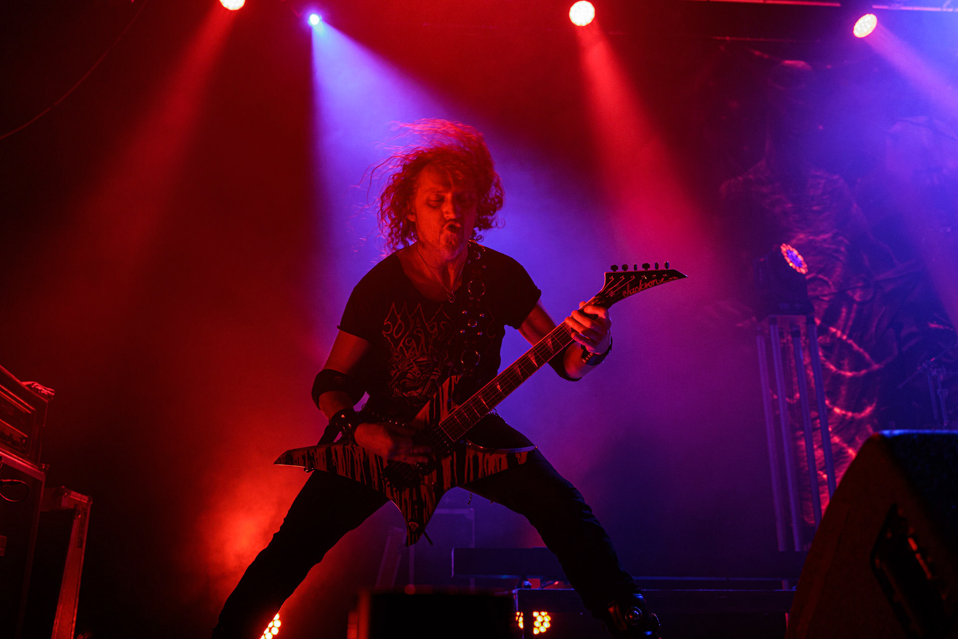 18.02.2022 - Vader - trasa Przebudzenie Tyranow koncert w warszawskiej Progresji.Peter: Guitar + VocalsSpider: GuitarHal: BassKruszyna: DrumsLeft Hand Sounds, Knock Out Productions, Massive Music,fot. Andrzej Wasilkiewicz/Reporter