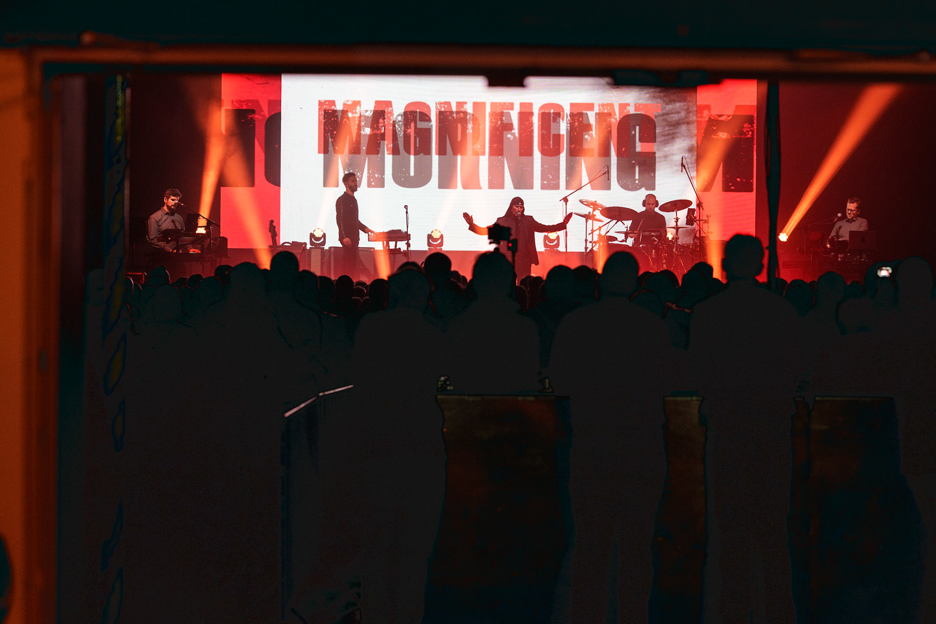 2023.11.19 LAIBACH - koncert warszawska Progresja,  Produkcja Knock Out Productions. fot. Andrzej Wasilkiewicz/Reporter