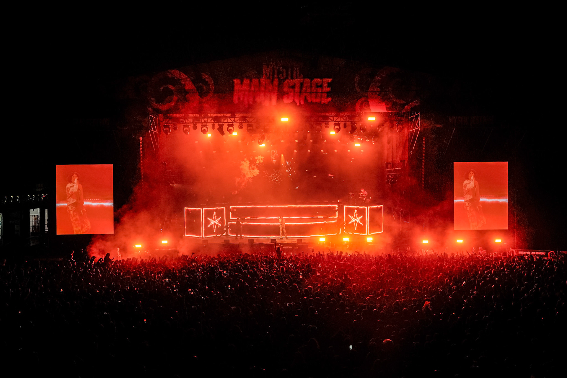 8.06.2024 BRING ME THE HORIZON - Mystic Festival 2024 Gdansk. Dzień trzeci. fot. Andrzej Wasilkiewicz/Reporter