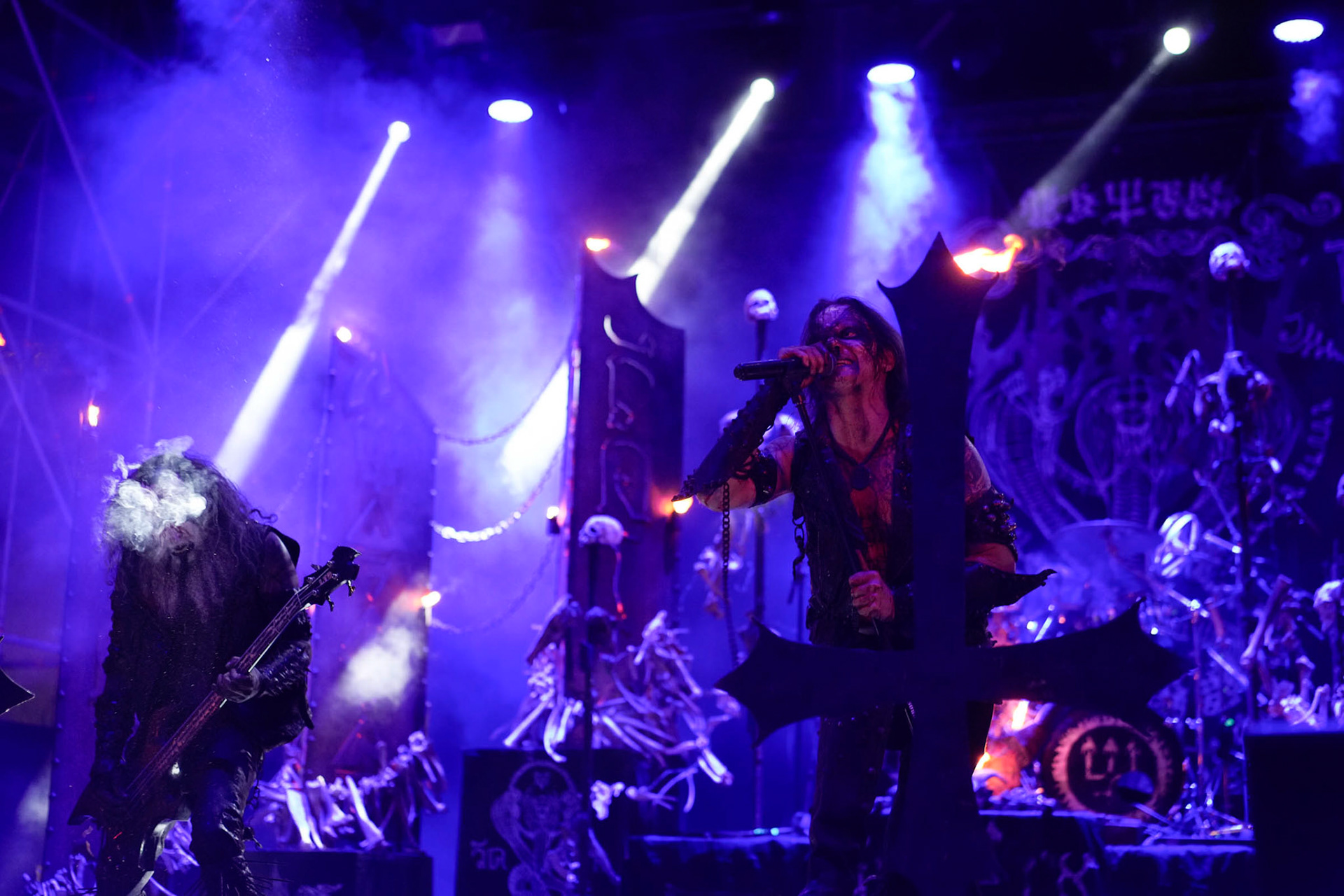 9.06.2023 Watain dzien drugi festiwaluMystic Festival 2023, Stocznia Gdanska fot. Andrzej Wasilkiewicz/Reporter